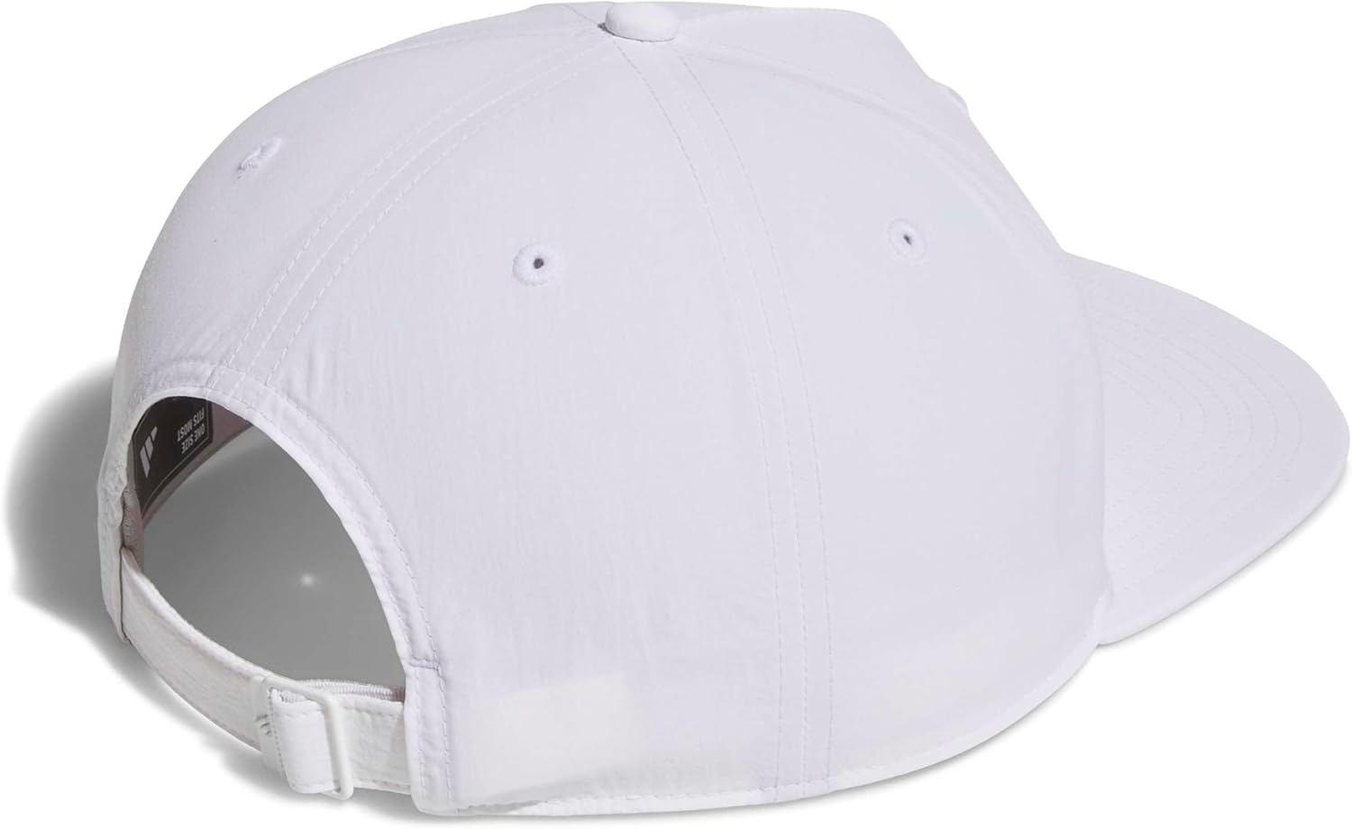 image:imageAdidas Unisex 5 Panel Crinkled Nylon Golf HatWhite