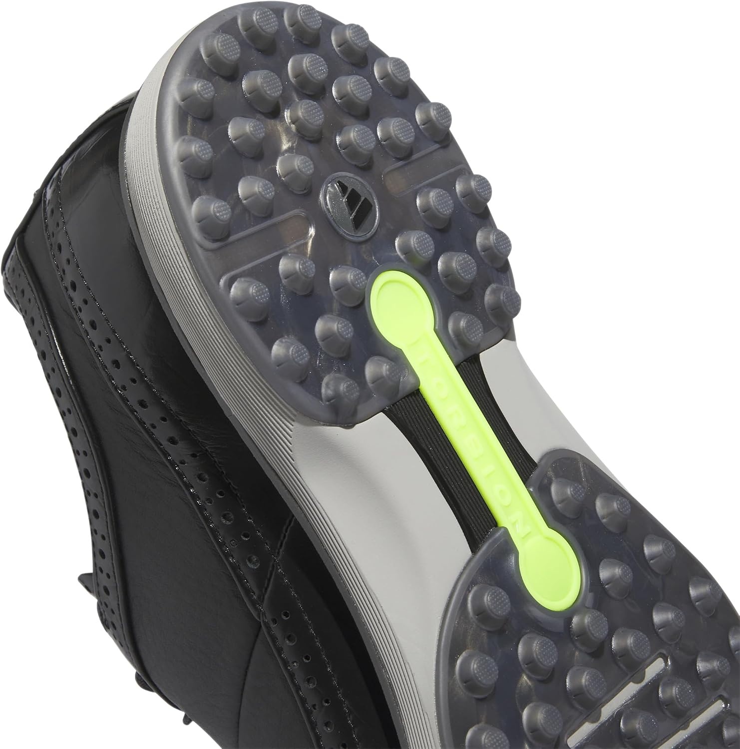 image:imageAdidas Unisex MC80 Spikeless Golf ShoesCore BlackDark Silver MetallicGrey Two