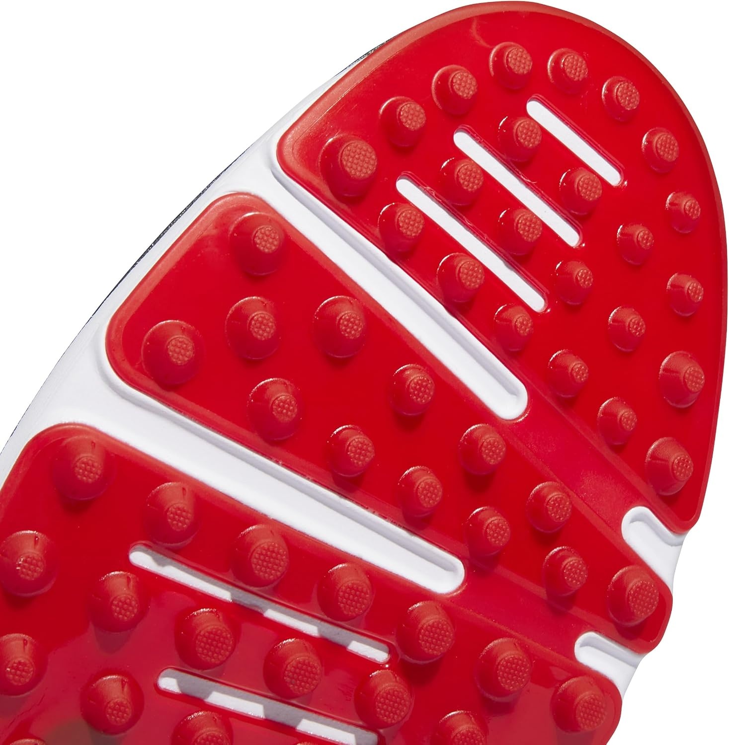 image:imageAdidas Unisex MC80 Spikeless Golf ShoesCore BlackIron MetallicBetter Scarlet