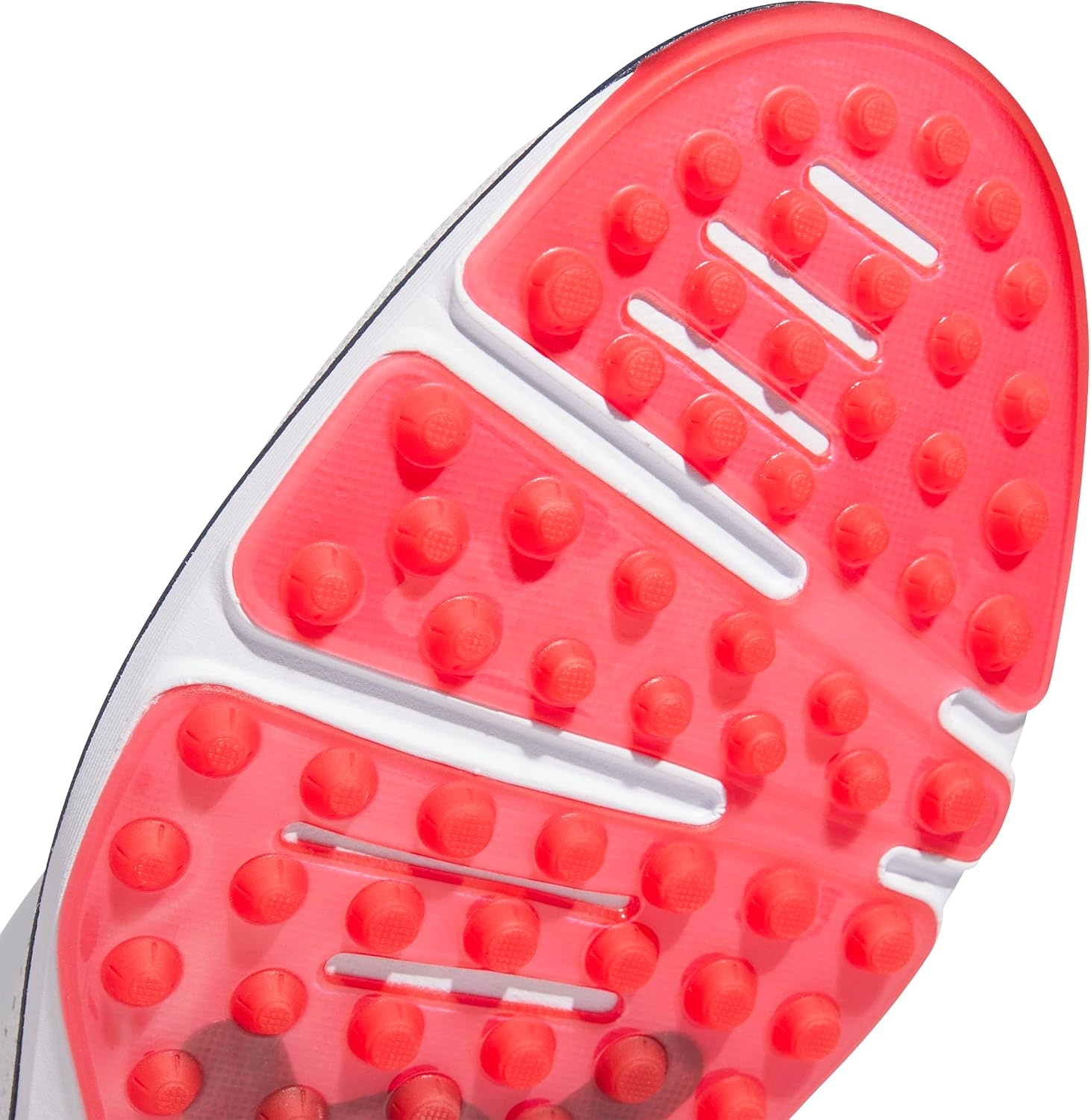 image:imageAdidas Unisex MC80 Spikeless Golf ShoesFtwr WhiteCollegiate NavyRed