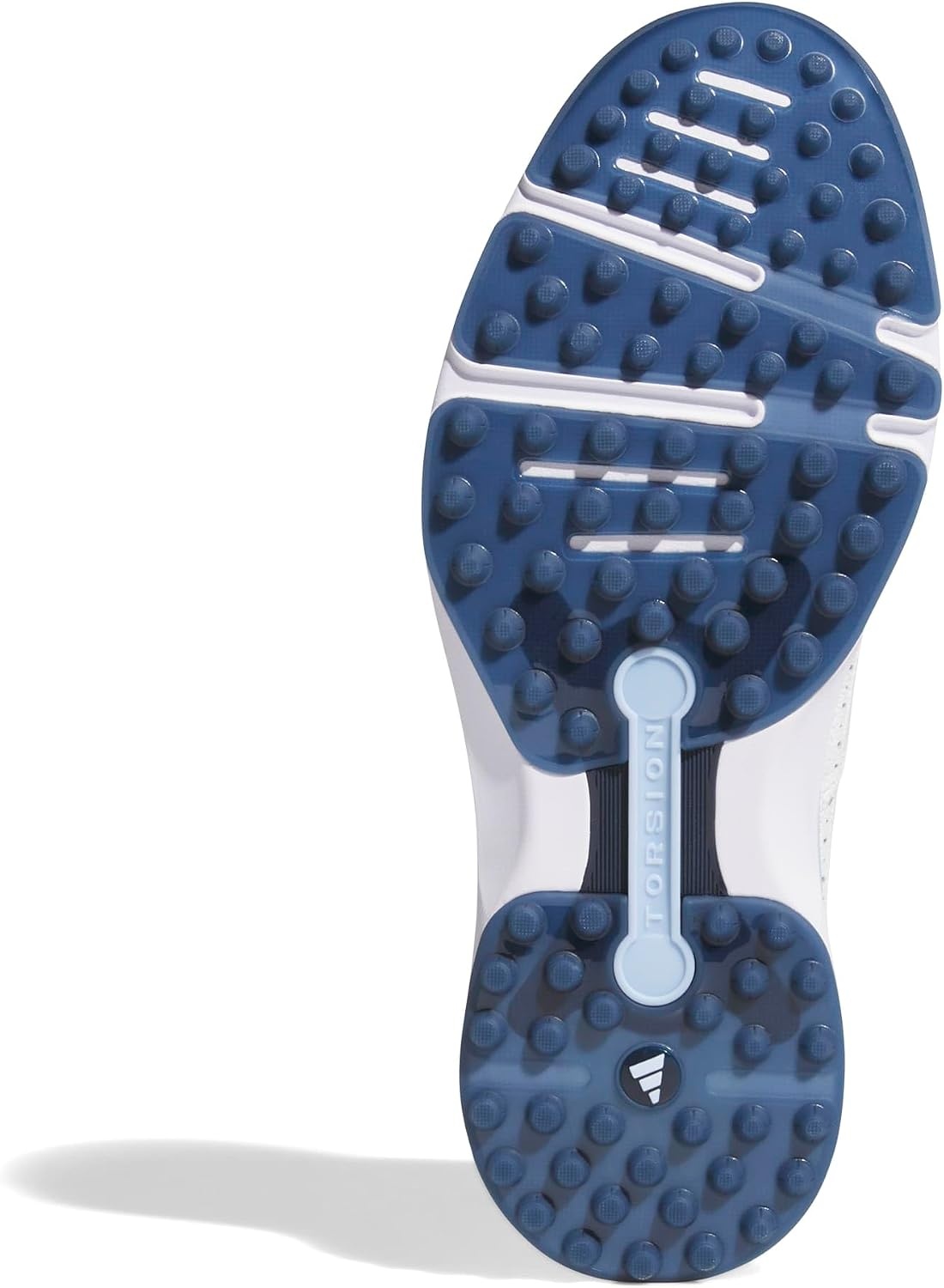 image:imageAdidas Unisex MC80 Spikeless Golf ShoesFtwr WhiteCrystal SkyCollegiate Navy