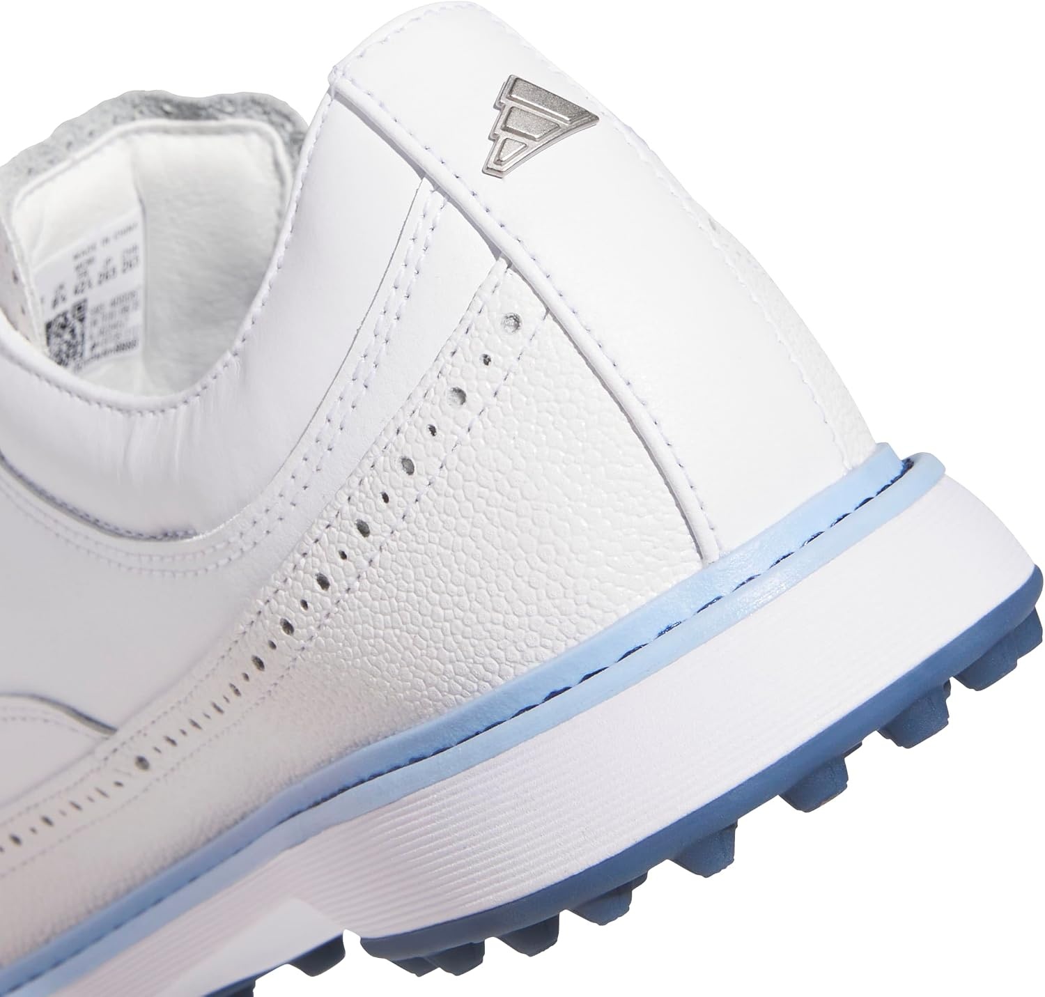 image:imageAdidas Unisex MC80 Spikeless Golf ShoesFtwr WhiteCrystal SkyCollegiate Navy
