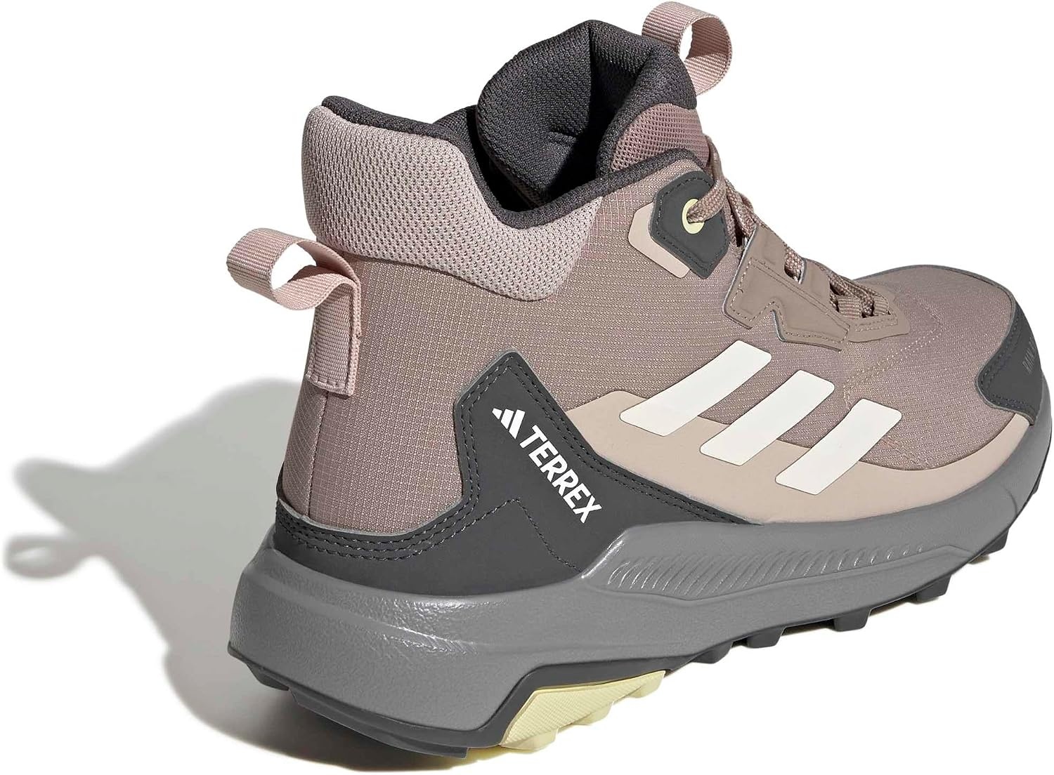 image:imageAdidas Womens Terrex Anylander Mid Top Rainrdy Hiking SneakersChalky BrownWonder WhiteGrey