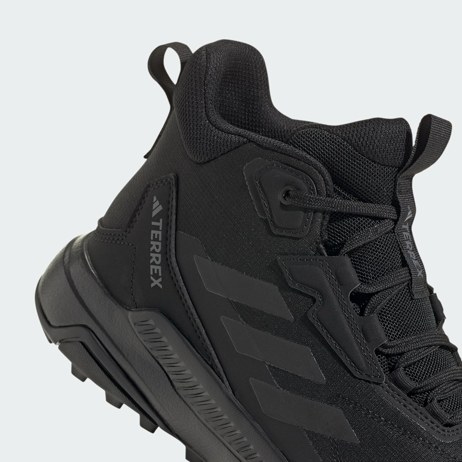 image:imageAdidas Womens Terrex Anylander Mid Top Rainrdy Hiking SneakersCore Black Core Black Grey Four