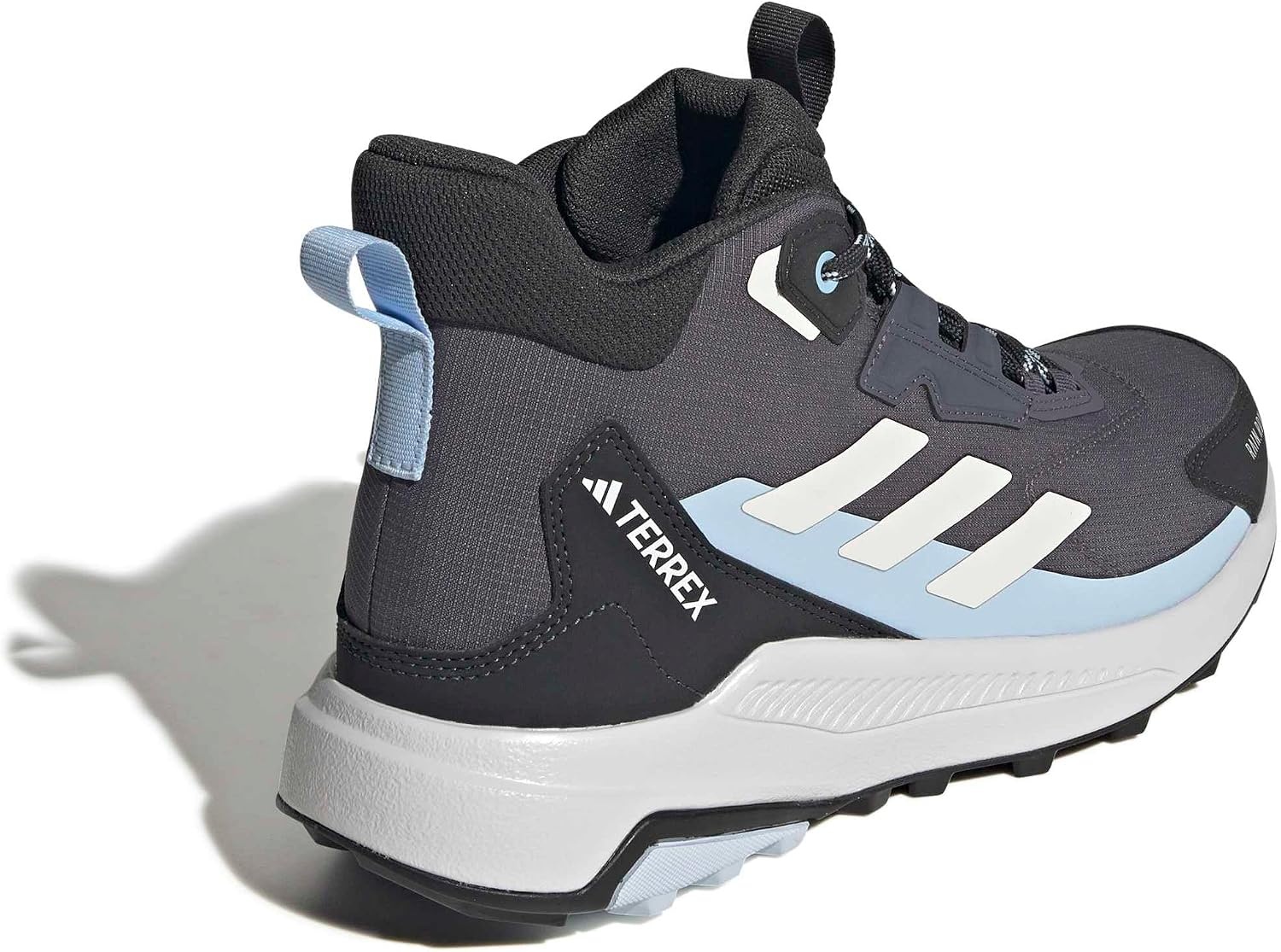 image:imageAdidas Womens Terrex Anylander Mid Top Rainrdy Hiking SneakersCrystal SkyChalk WhiteSemi Flash Aqua