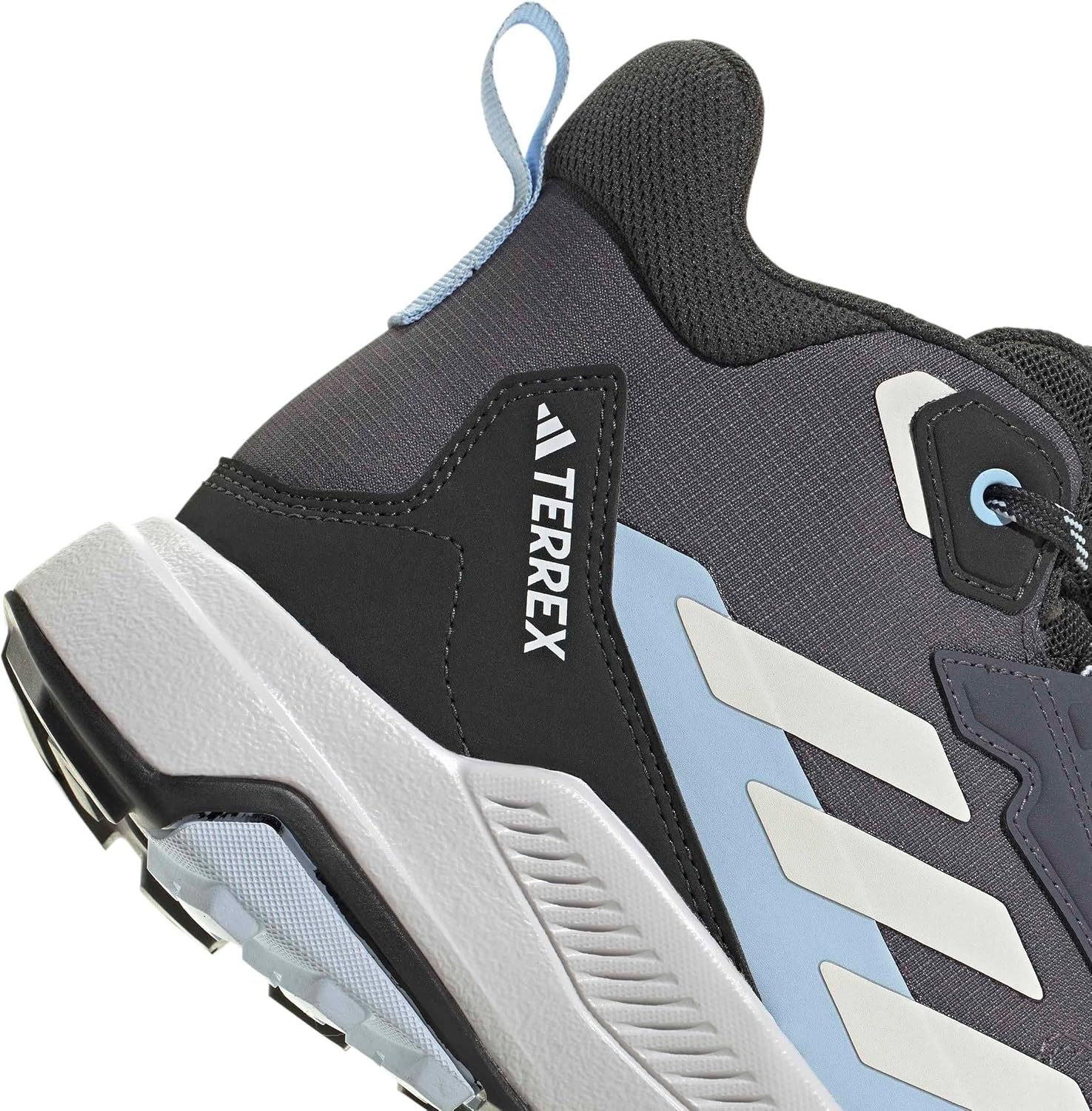 image:imageAdidas Womens Terrex Anylander Mid Top Rainrdy Hiking SneakersCrystal SkyChalk WhiteSemi Flash Aqua