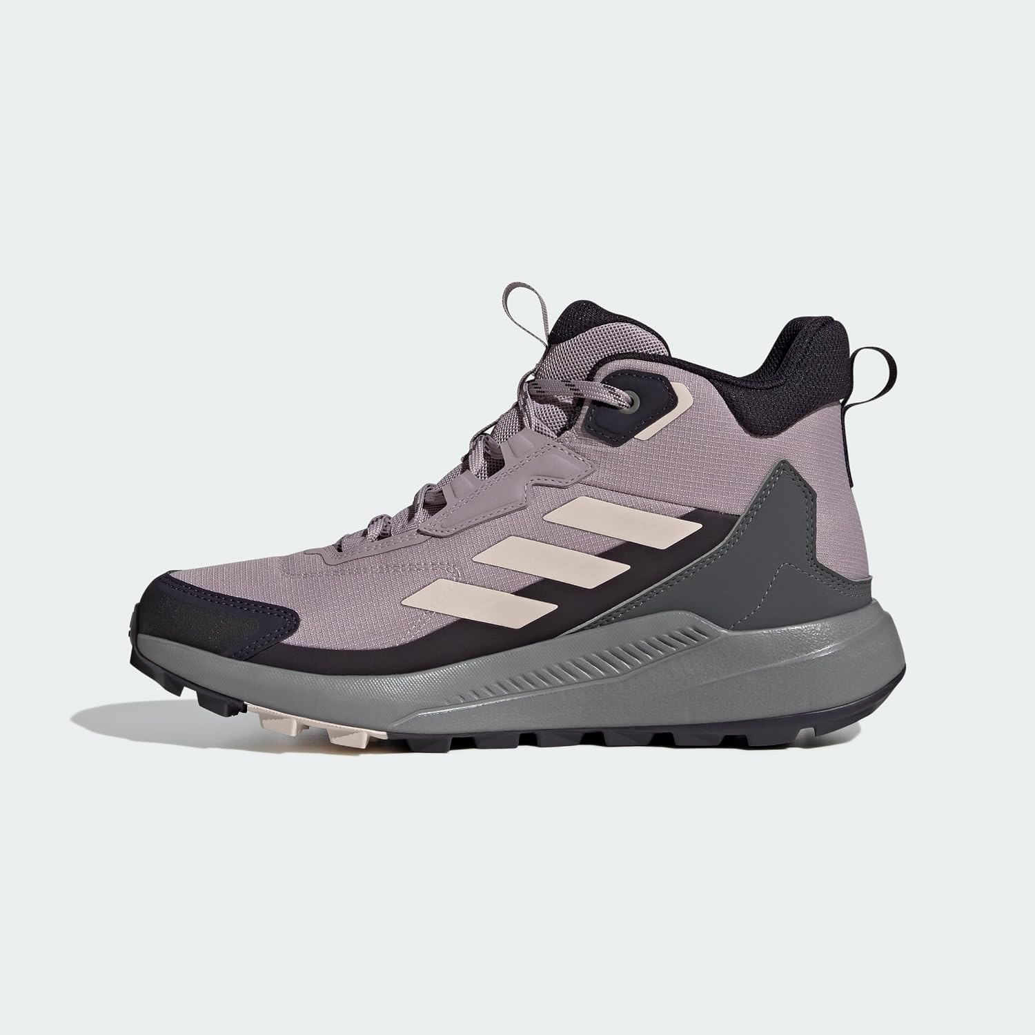 image:imageAdidas Womens Terrex Anylander Mid Top Rainrdy Hiking SneakersFig Putty Mauve Aurora Black