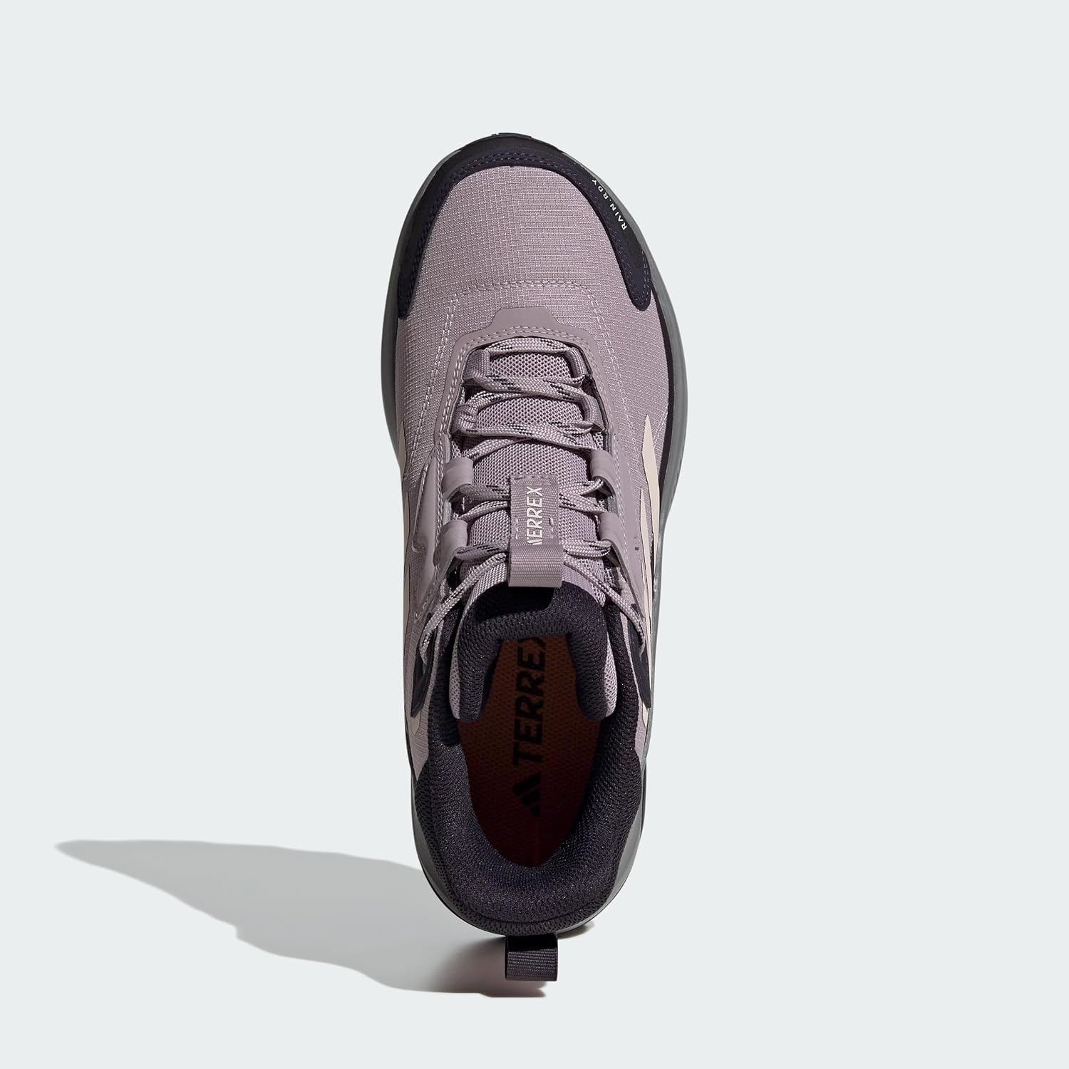 image:imageAdidas Womens Terrex Anylander Mid Top Rainrdy Hiking SneakersFig Putty Mauve Aurora Black