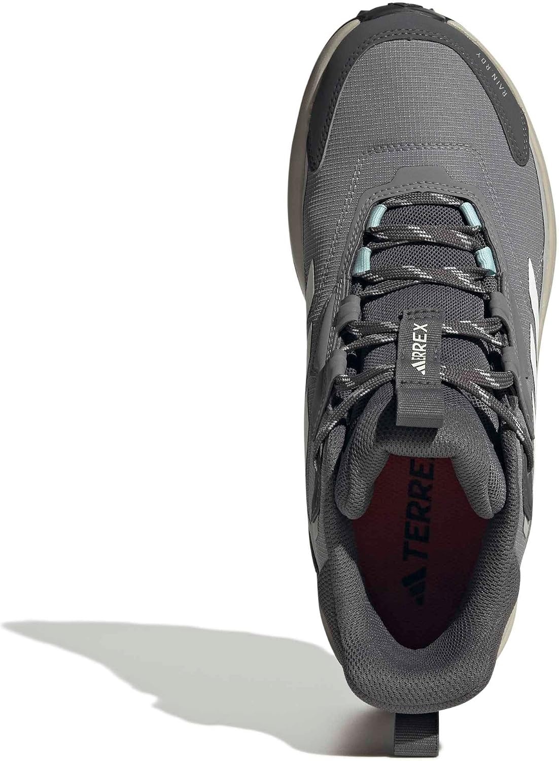 image:imageAdidas Womens Terrex Anylander Mid Top Rainrdy Hiking SneakersGreyOff WhiteGrey