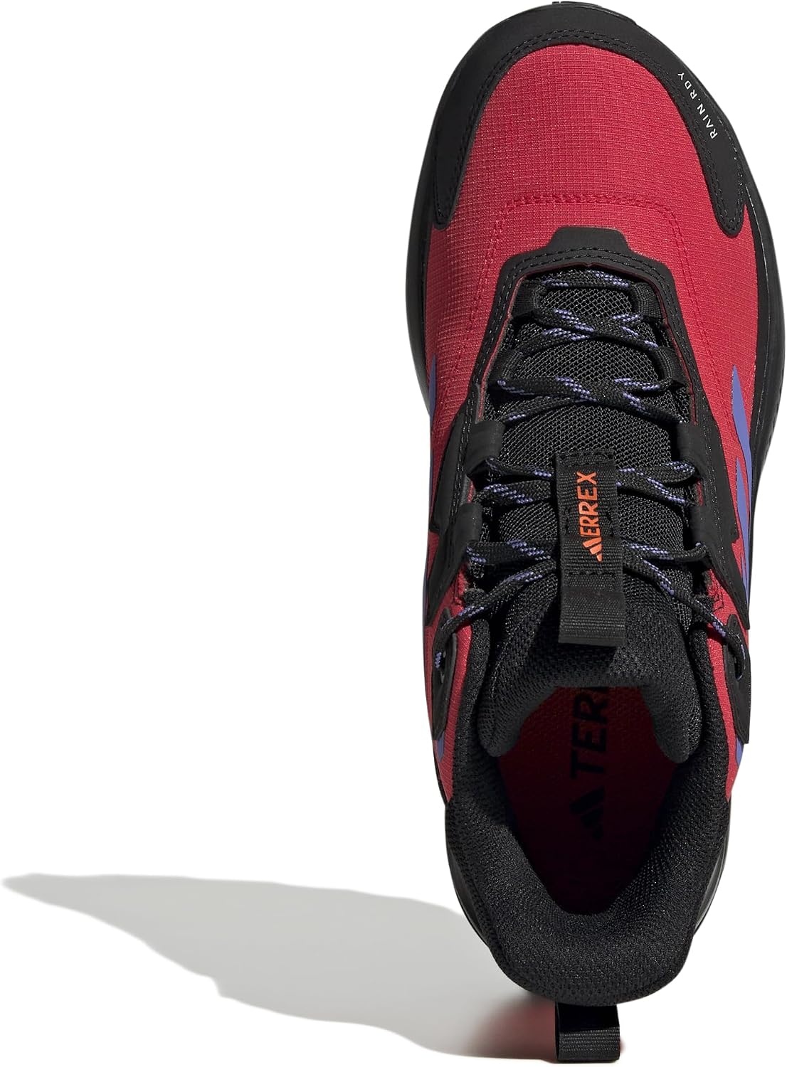 image:imageAdidas Womens Terrex Anylander Mid Top Rainrdy Hiking SneakersPure Ruby Semi Cobalt Blue Core Black