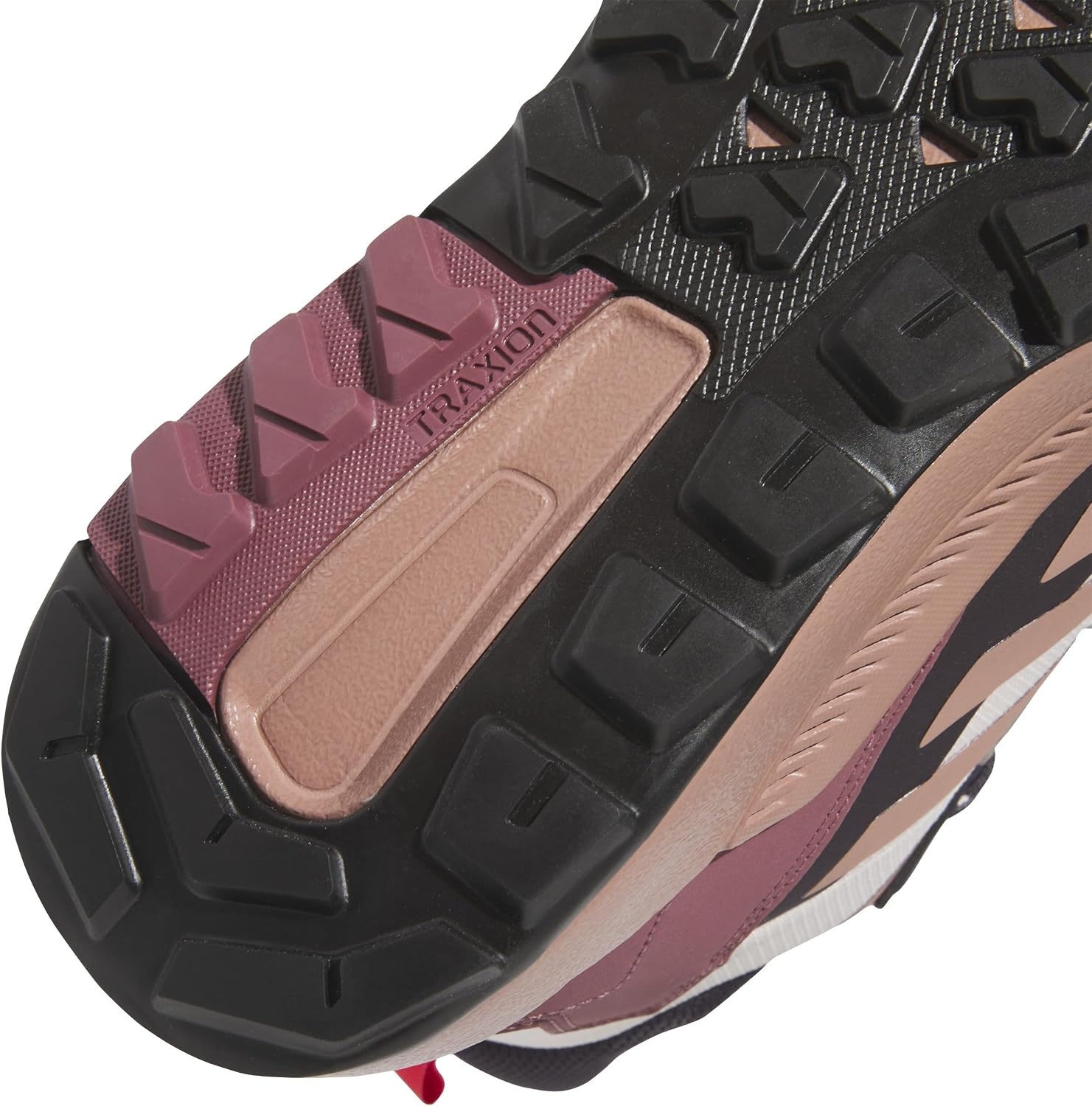 image:imageAdidas Womens Terrex Anylander Mid Top Rainrdy Hiking SneakersPutty Mauve Warm Clay Pure Ruby