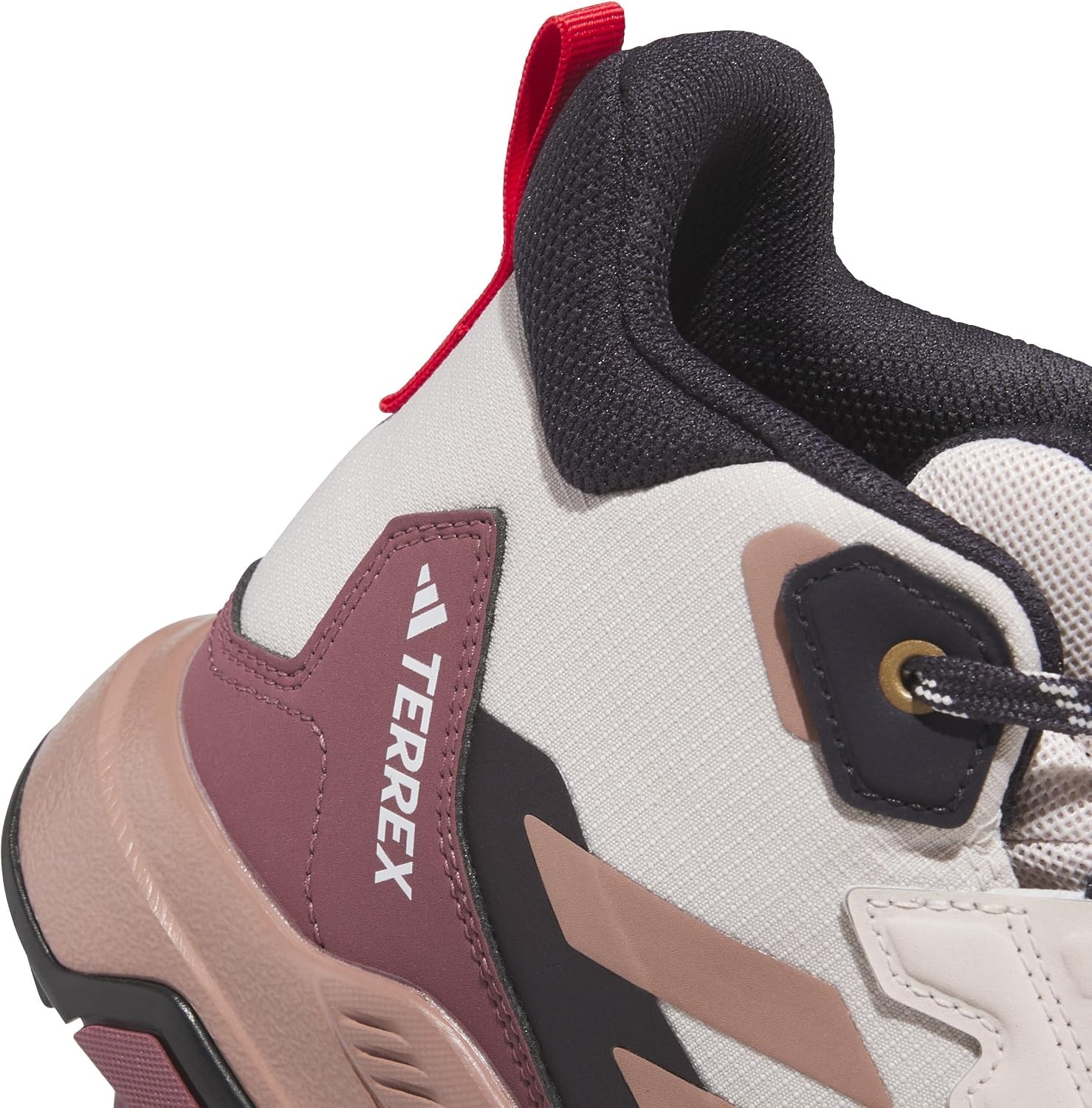 image:imageAdidas Womens Terrex Anylander Mid Top Rainrdy Hiking SneakersPutty Mauve Warm Clay Pure Ruby