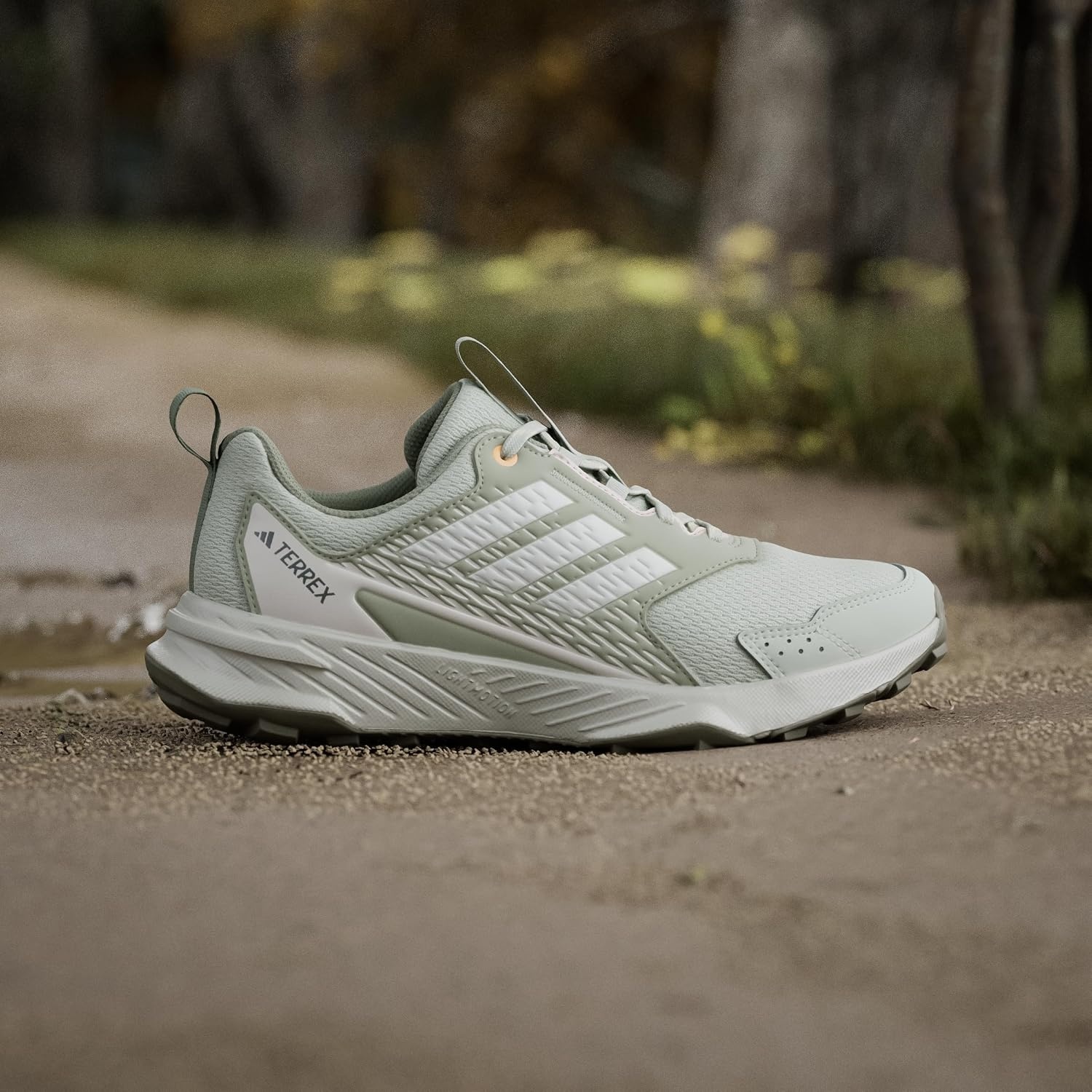 image:imageAdidas Womens Terrex Tracefinder Trail RunningHalo GreenOff White