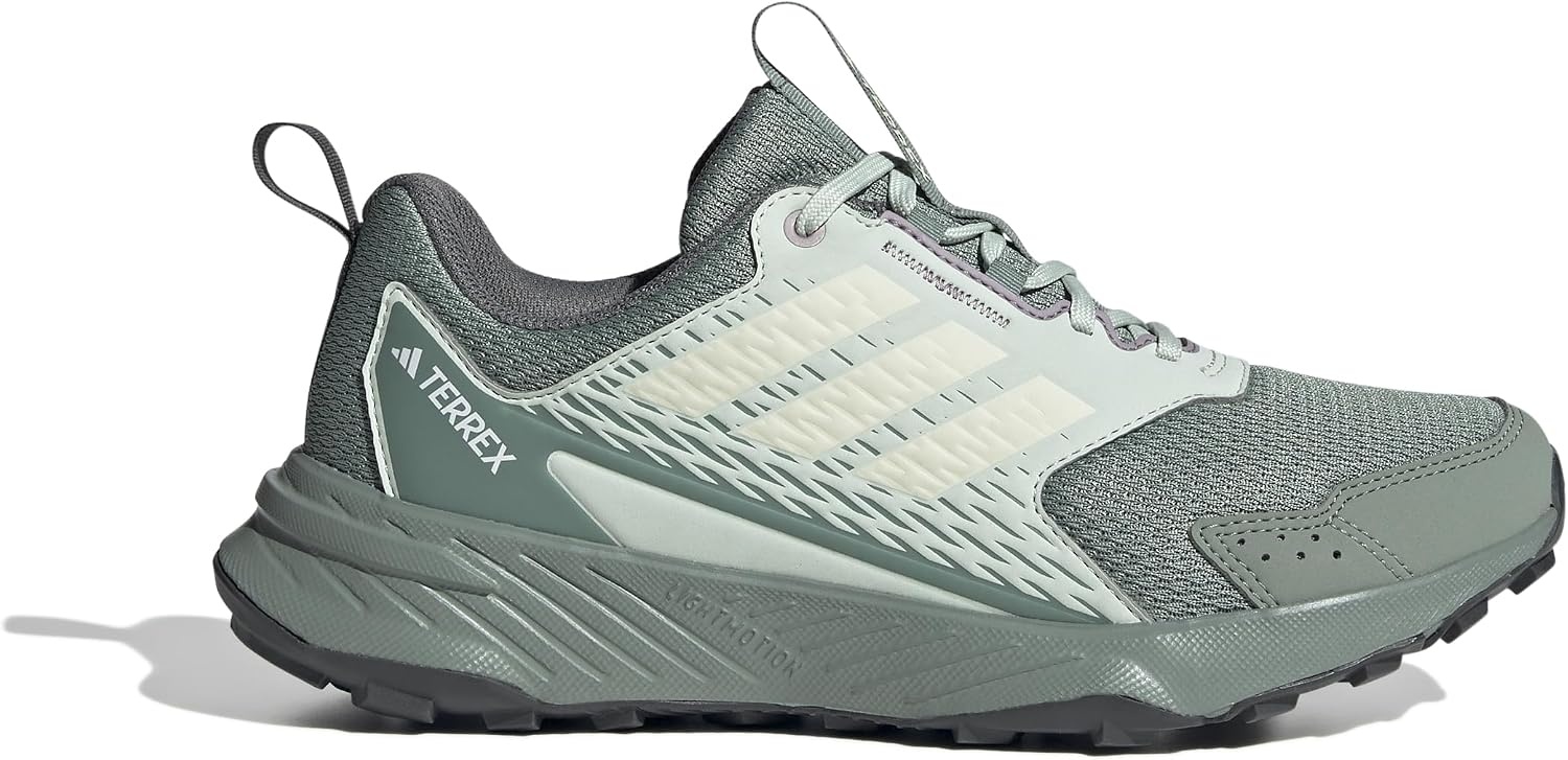 image:imageAdidas Womens Terrex Tracefinder Trail RunningSilver Green Off White Preloved Fig