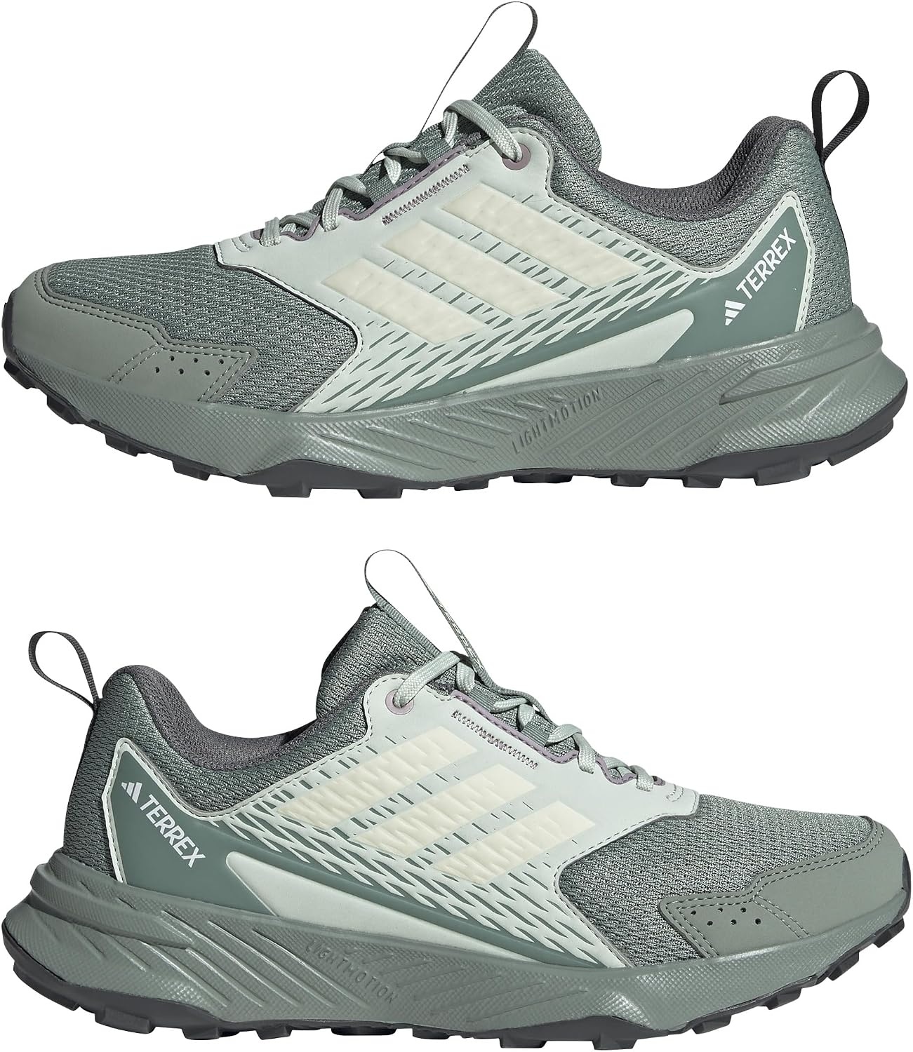 image:imageAdidas Womens Terrex Tracefinder Trail RunningSilver GreenOff WhitePreloved Fig