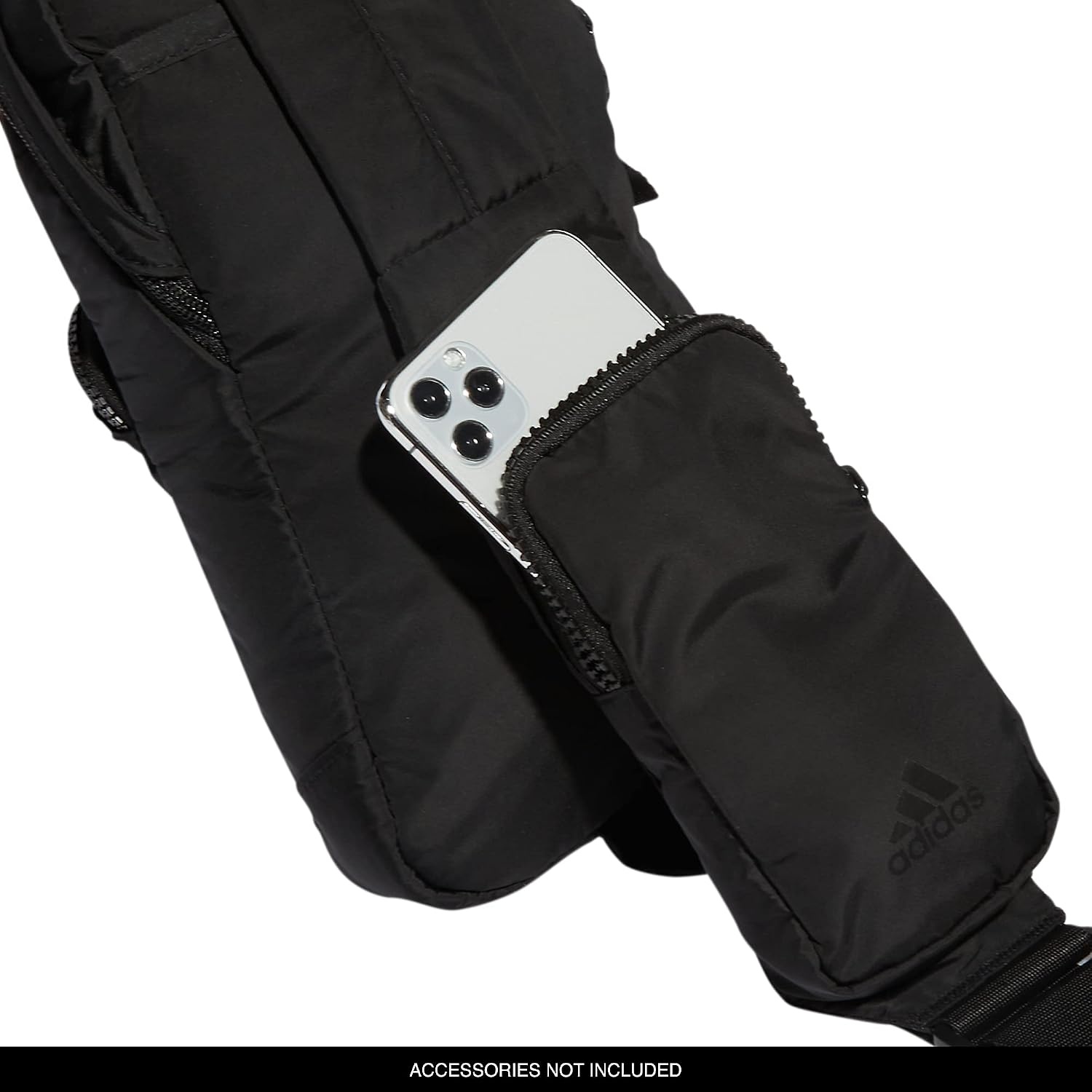 image:imageadidas Essentials Sling Bag Adjustable Strap Secure Zip Pockets Wears Crossbody Phone Strap Pocket Locks In Essentials Everyday amp Travel ReadyBlack2