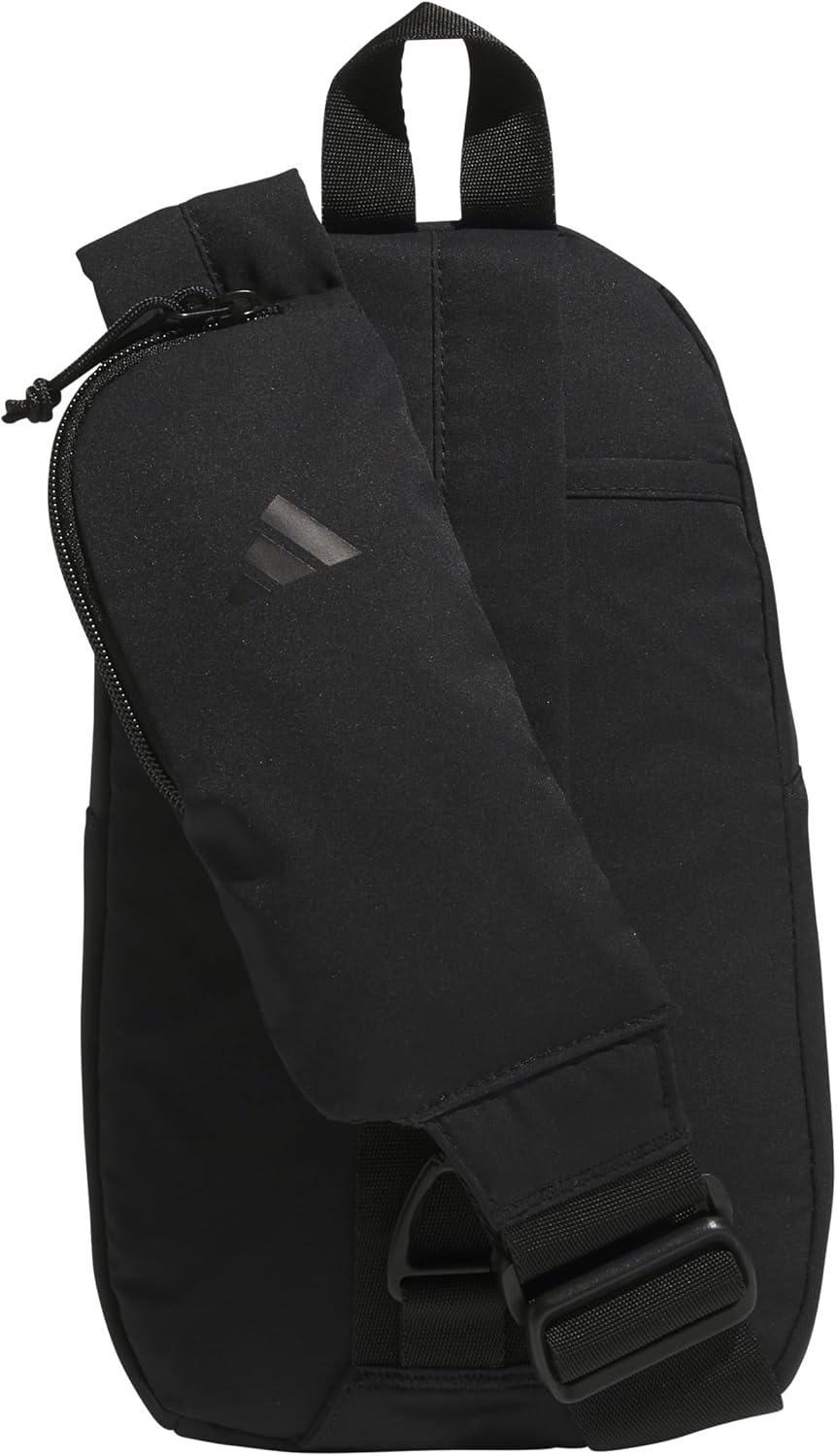 image:imageadidas Essentials Sling Bag Adjustable Strap Secure Zip Pockets Wears Crossbody Phone Strap Pocket Locks In Essentials Everyday amp Travel ReadyBlack3