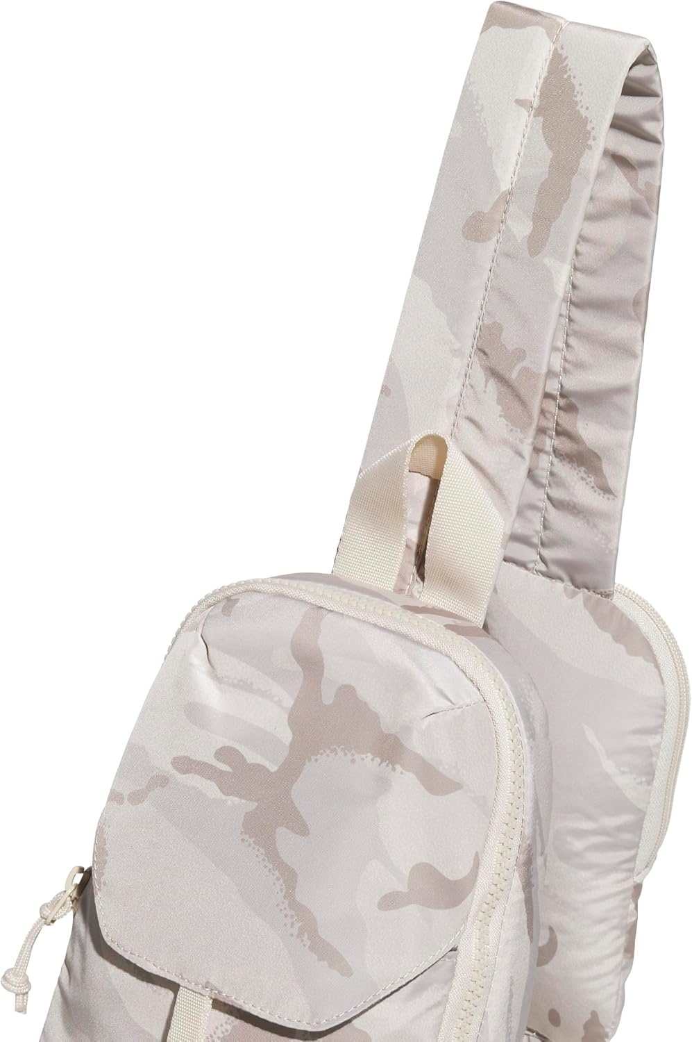image:imageadidas Essentials Sling Bag Adjustable Strap Secure Zip Pockets Wears Crossbody Phone Strap Pocket Locks In Essentials Everyday amp Travel ReadyCamouflage Crystal LinenCrystal Linen Beige3