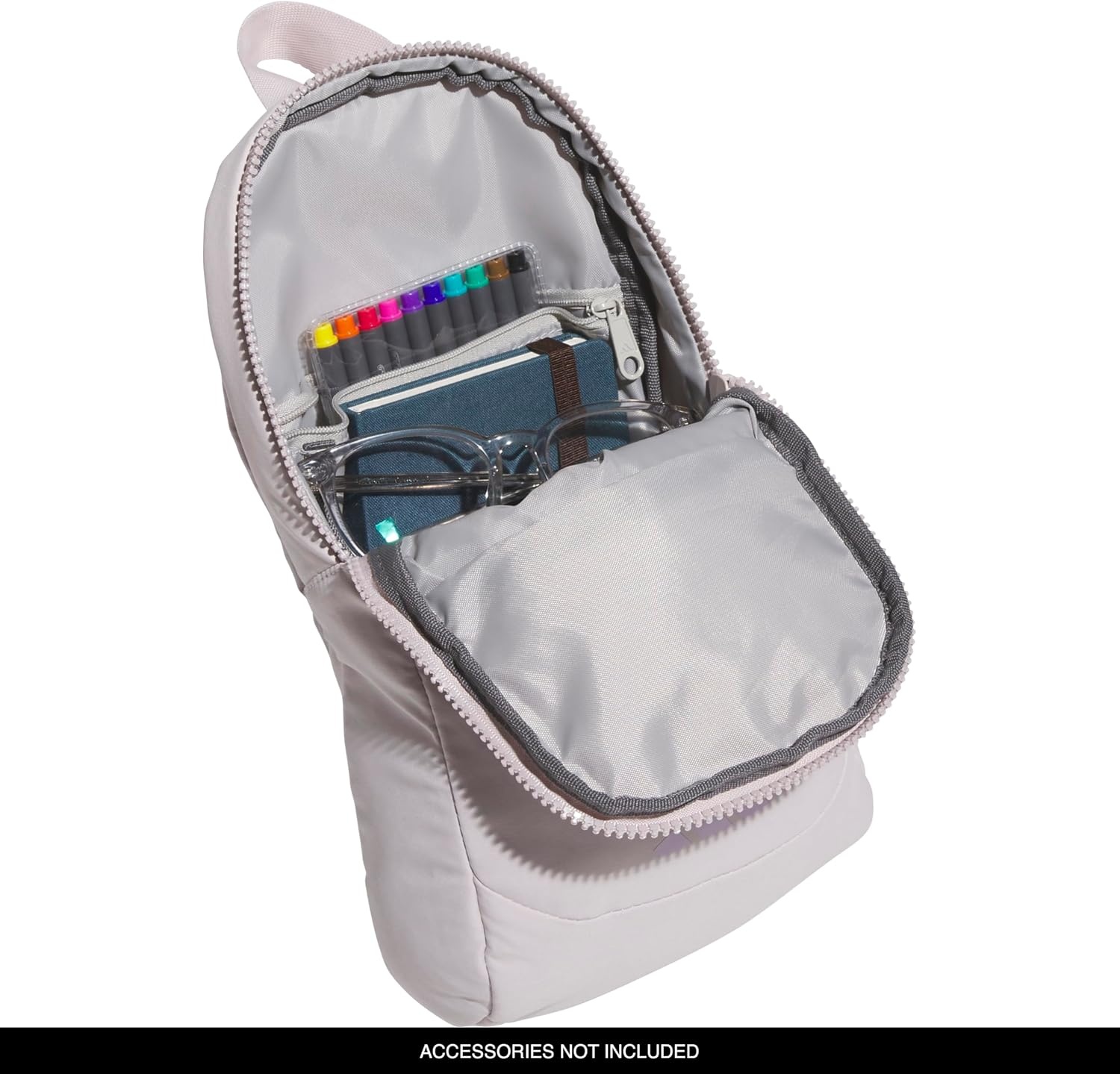 image:imageadidas Essentials Sling Bag Adjustable Strap Secure Zip Pockets Wears Crossbody Phone Strap Pocket Locks In Essentials Everyday amp Travel ReadyIce PurpleIce Lavender3
