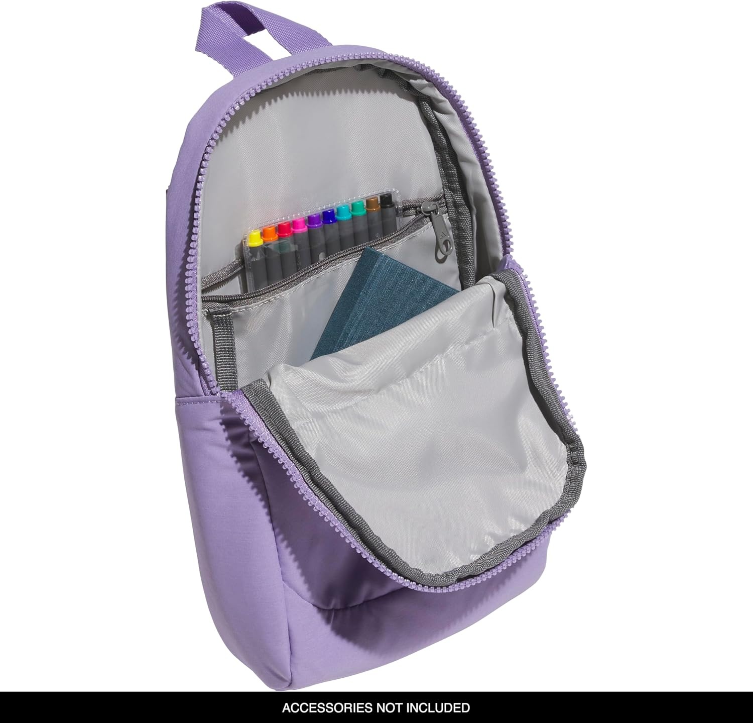 image:imageadidas Essentials Sling Bag Adjustable Strap Secure Zip Pockets Wears Crossbody Phone Strap Pocket Locks In Essentials Everyday amp Travel ReadyMagic Lilac Purple3