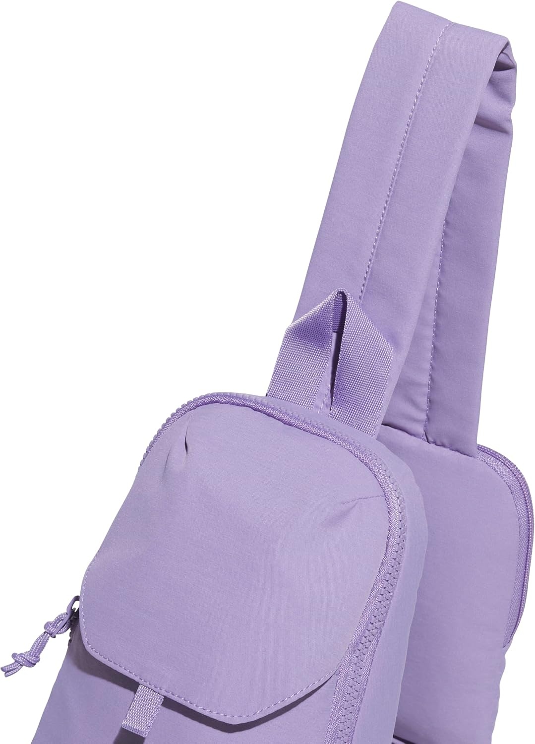 image:imageadidas Essentials Sling Bag Adjustable Strap Secure Zip Pockets Wears Crossbody Phone Strap Pocket Locks In Essentials Everyday amp Travel ReadyMagic Lilac Purple3