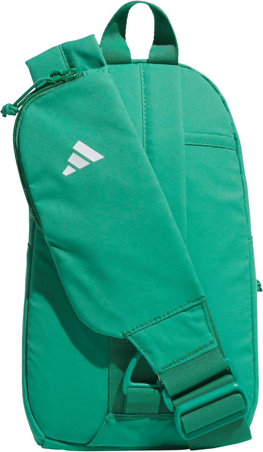 image:imageadidas Essentials Sling Bag Adjustable Strap Secure Zip Pockets Wears Crossbody Phone Strap Pocket Locks In Essentials Everyday amp Travel ReadySemi Court Green3