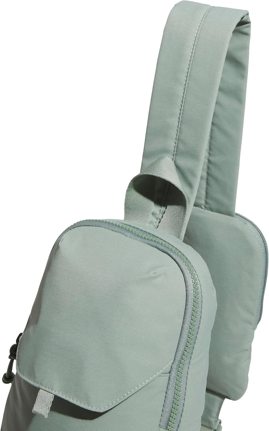 image:imageadidas Essentials Sling Bag Adjustable Strap Secure Zip Pockets Wears Crossbody Phone Strap Pocket Locks In Essentials Everyday amp Travel ReadySilver Green3