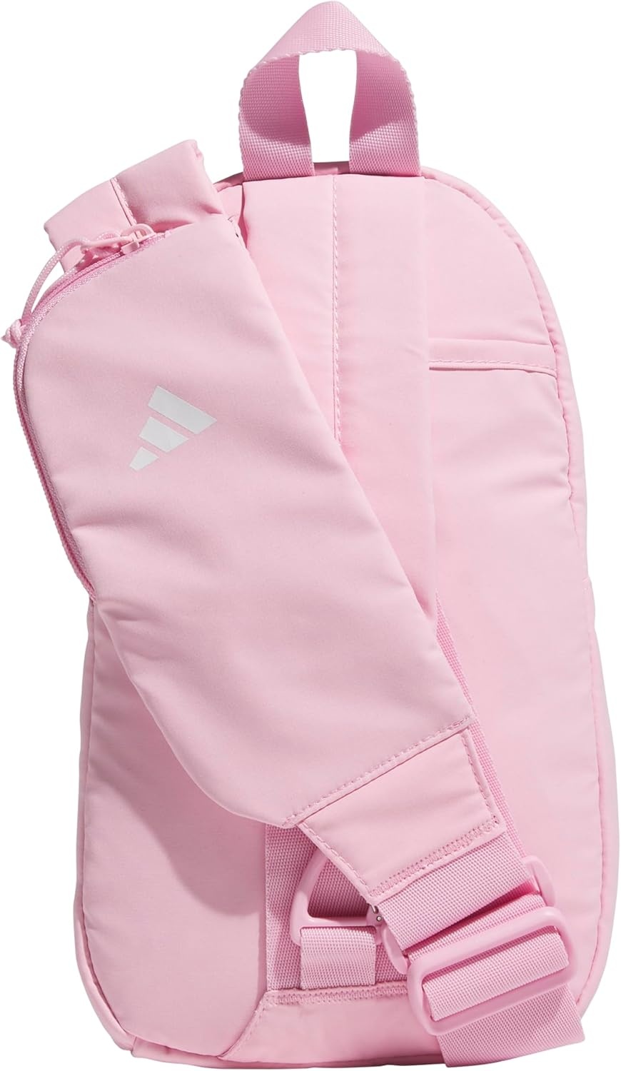 image:imageadidas Essentials Sling Bag Adjustable Strap Secure Zip Pockets Wears Crossbody Phone Strap Pocket Locks In Essentials Everyday amp Travel ReadyTrue Pink3