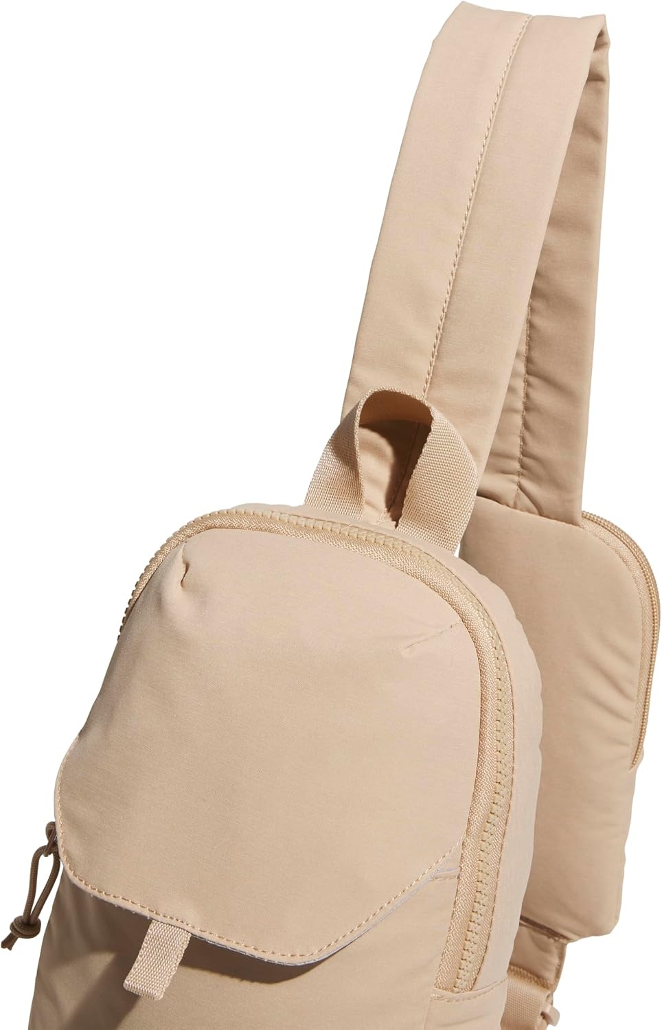 image:imageadidas Essentials Sling Bag Adjustable Strap Secure Zip Pockets Wears Crossbody Phone Strap Pocket Locks In Essentials Everyday amp Travel ReadyWarm Sandstone BeigeWonder Alumina Grey3
