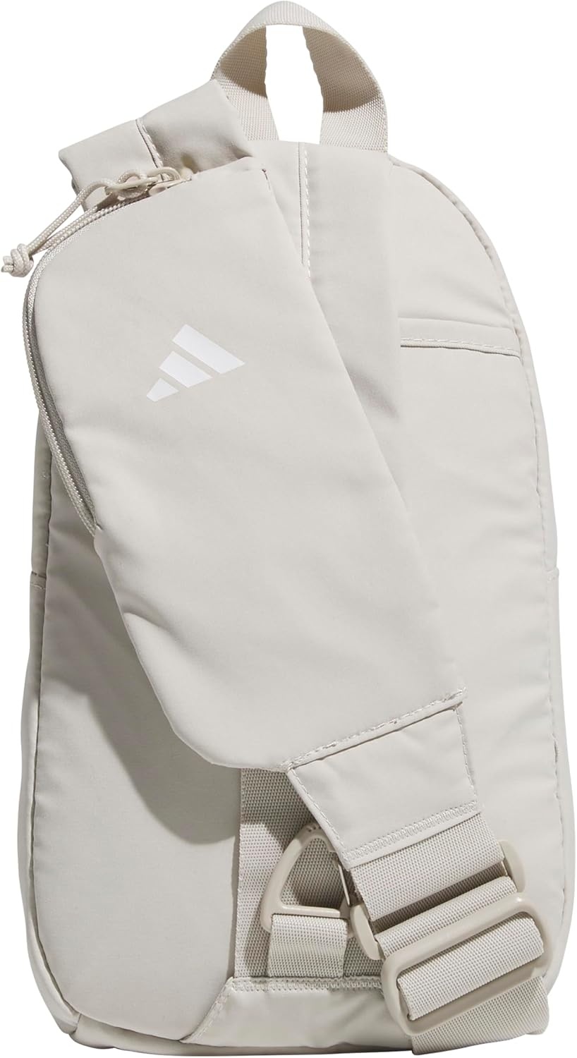 image:imageadidas Essentials Sling Bag Adjustable Strap Secure Zip Pockets Wears Crossbody Phone Strap Pocket Locks In Essentials Everyday amp Travel ReadyWonder Alumina Grey3