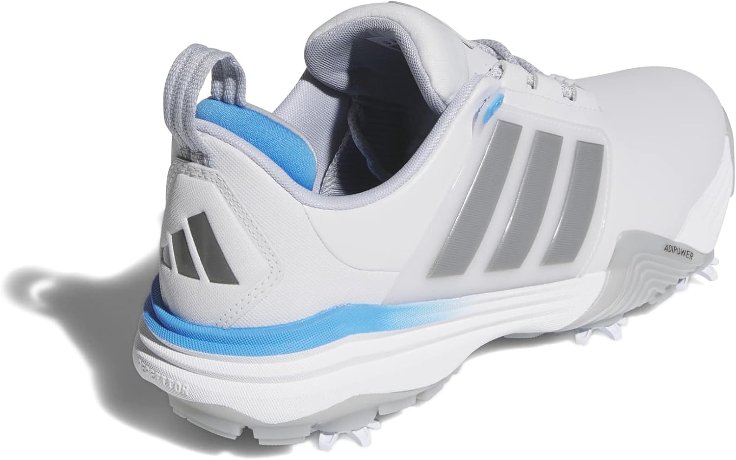 image:imageadidas Mens Adipower 26 Golf ShoesDash GreyIron MetLucid Ray Blue