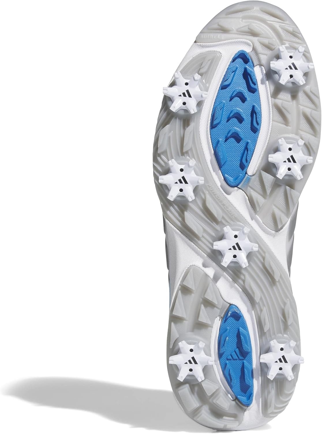 image:imageadidas Mens Adipower 26 Golf ShoesDash GreyIron MetLucid Ray Blue