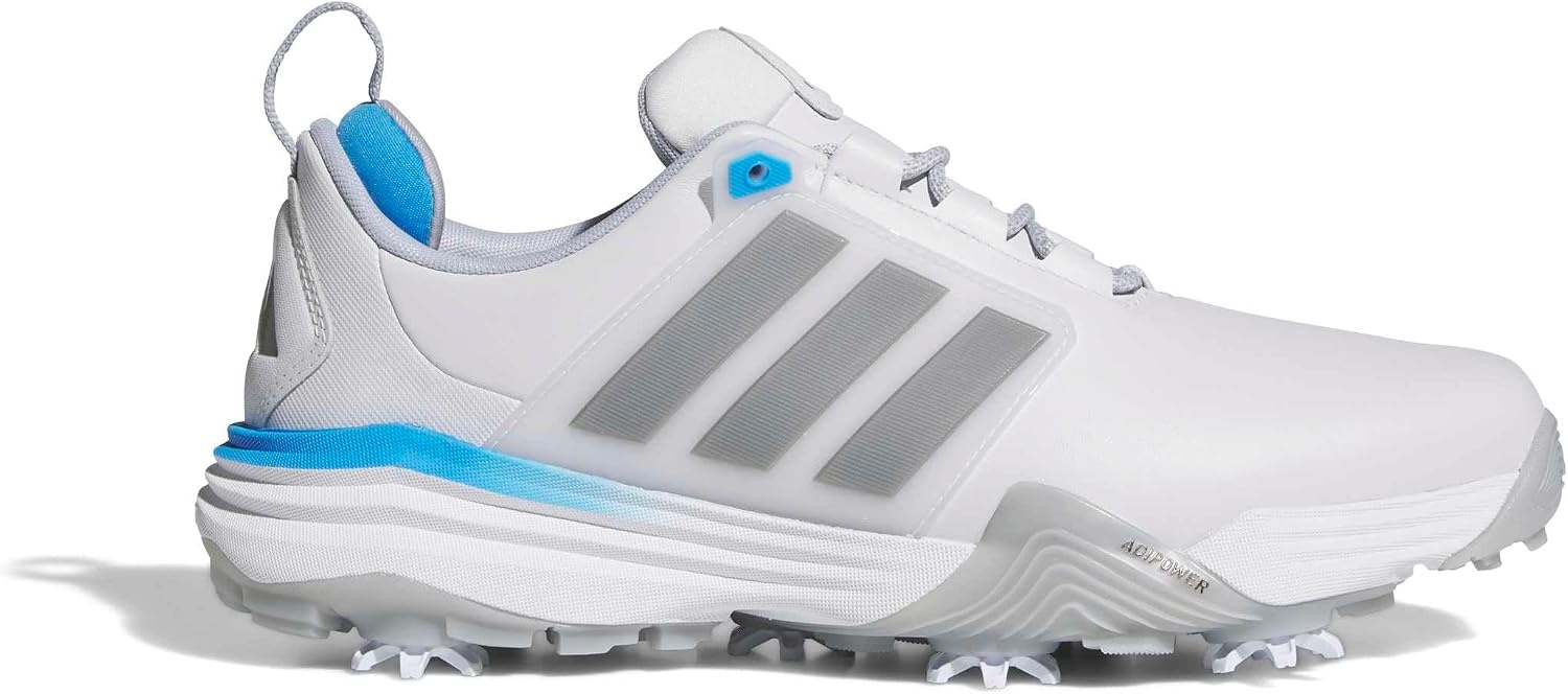 image:imageadidas Mens Adipower 26 Golf ShoesDash GreyIron MetLucid Ray Blue