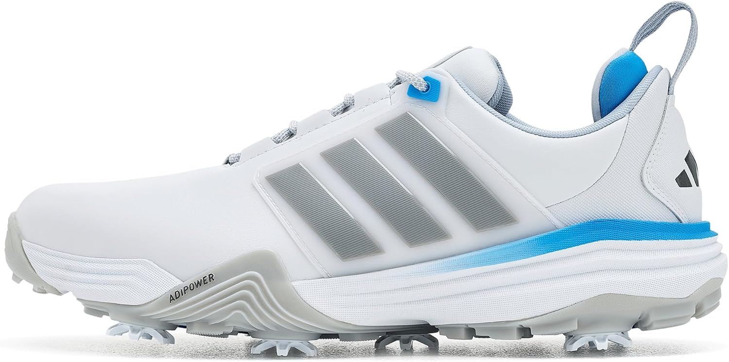 image:imageadidas Mens Adipower 26 Golf ShoesDash GreyIron MetallicLucid Ray Blue