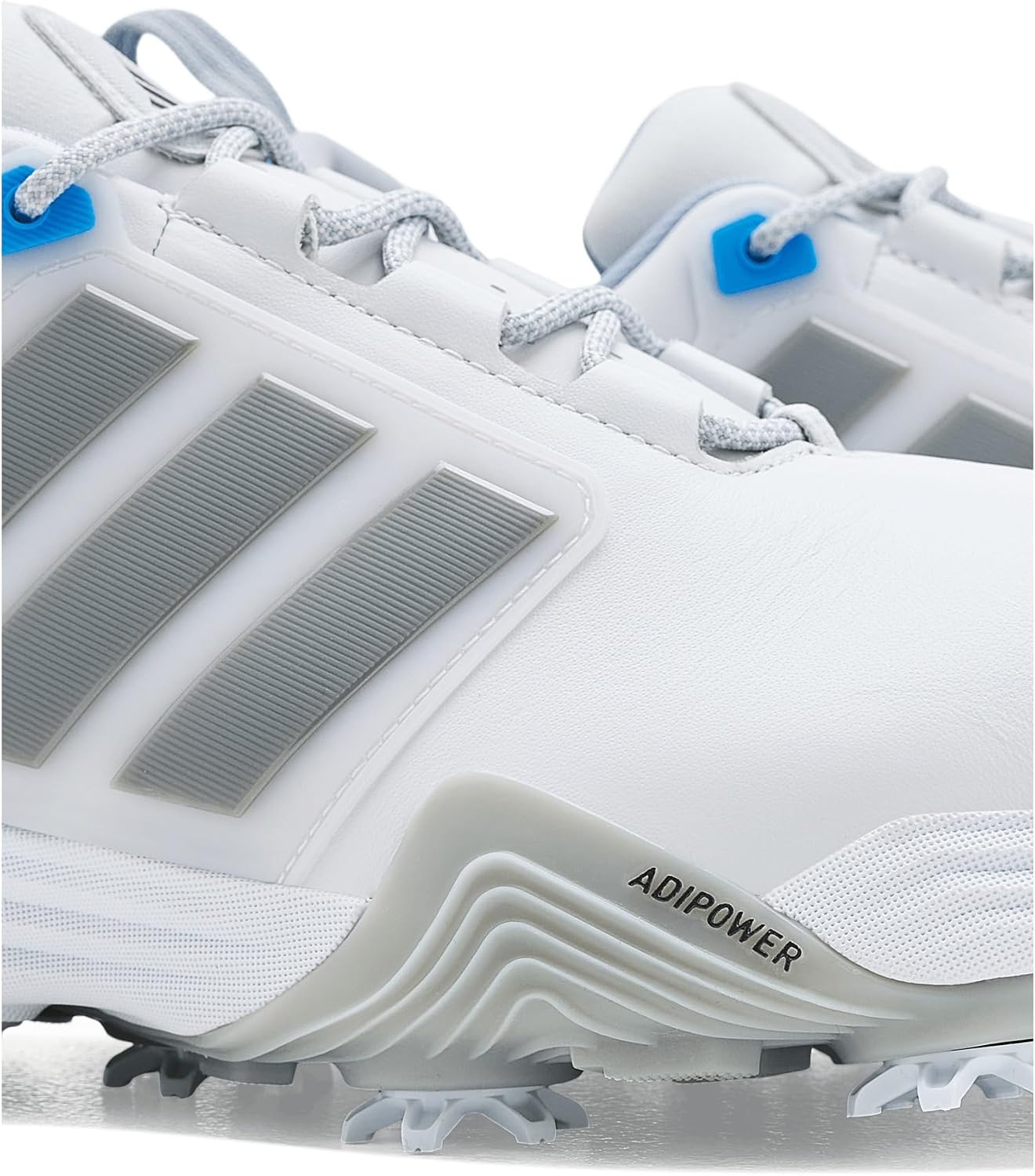 image:imageadidas Mens Adipower 26 Golf ShoesDash GreyIron MetallicLucid Ray Blue