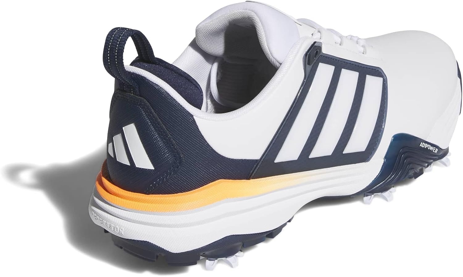 image:imageadidas Mens Adipower 26 Golf ShoesFtwr WhiteCollegiate NavyLucid Orange
