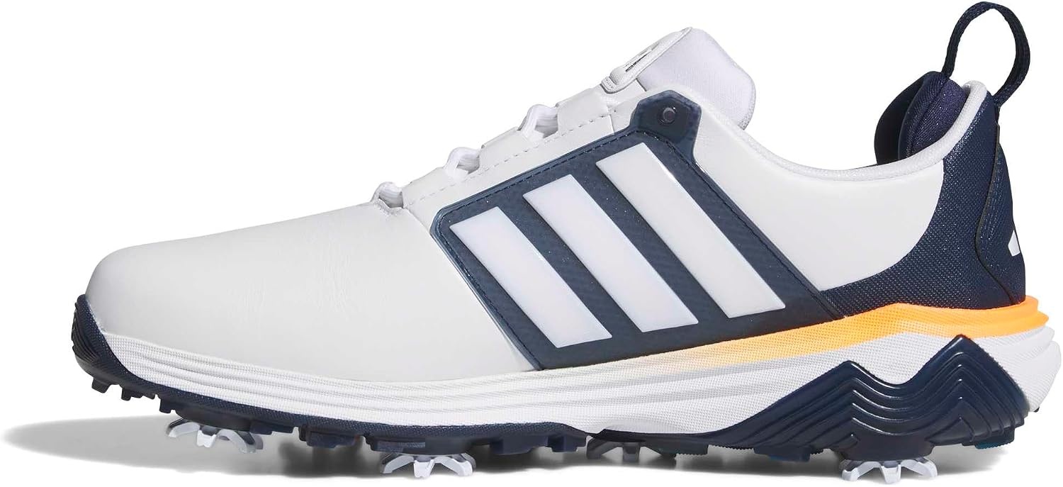 image:imageadidas Mens Adipower 26 Golf ShoesFtwr WhiteCollegiate NavyLucid Orange