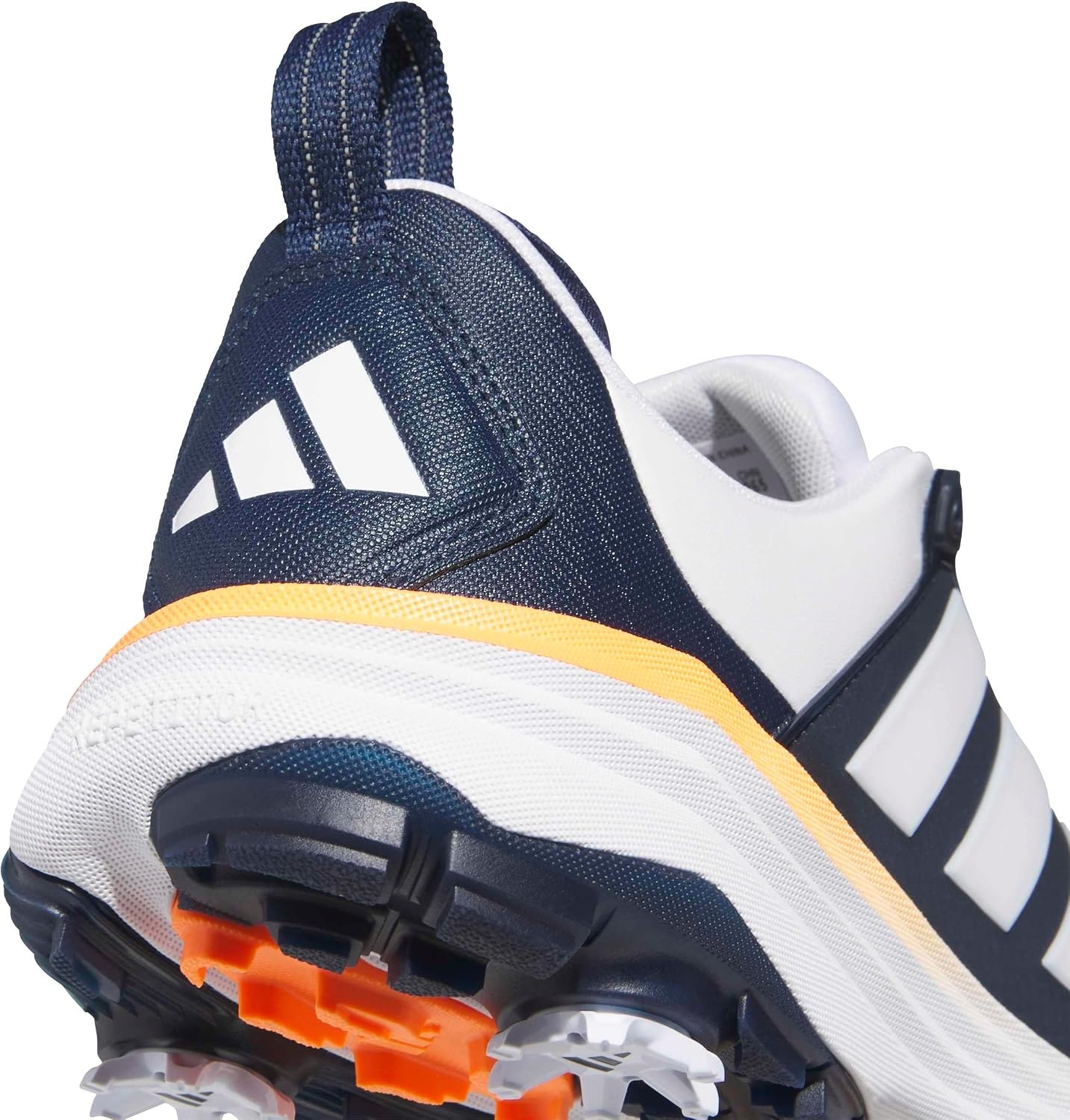 image:imageadidas Mens Adipower 26 Golf ShoesFtwr WhiteCollegiate NavyLucid Orange