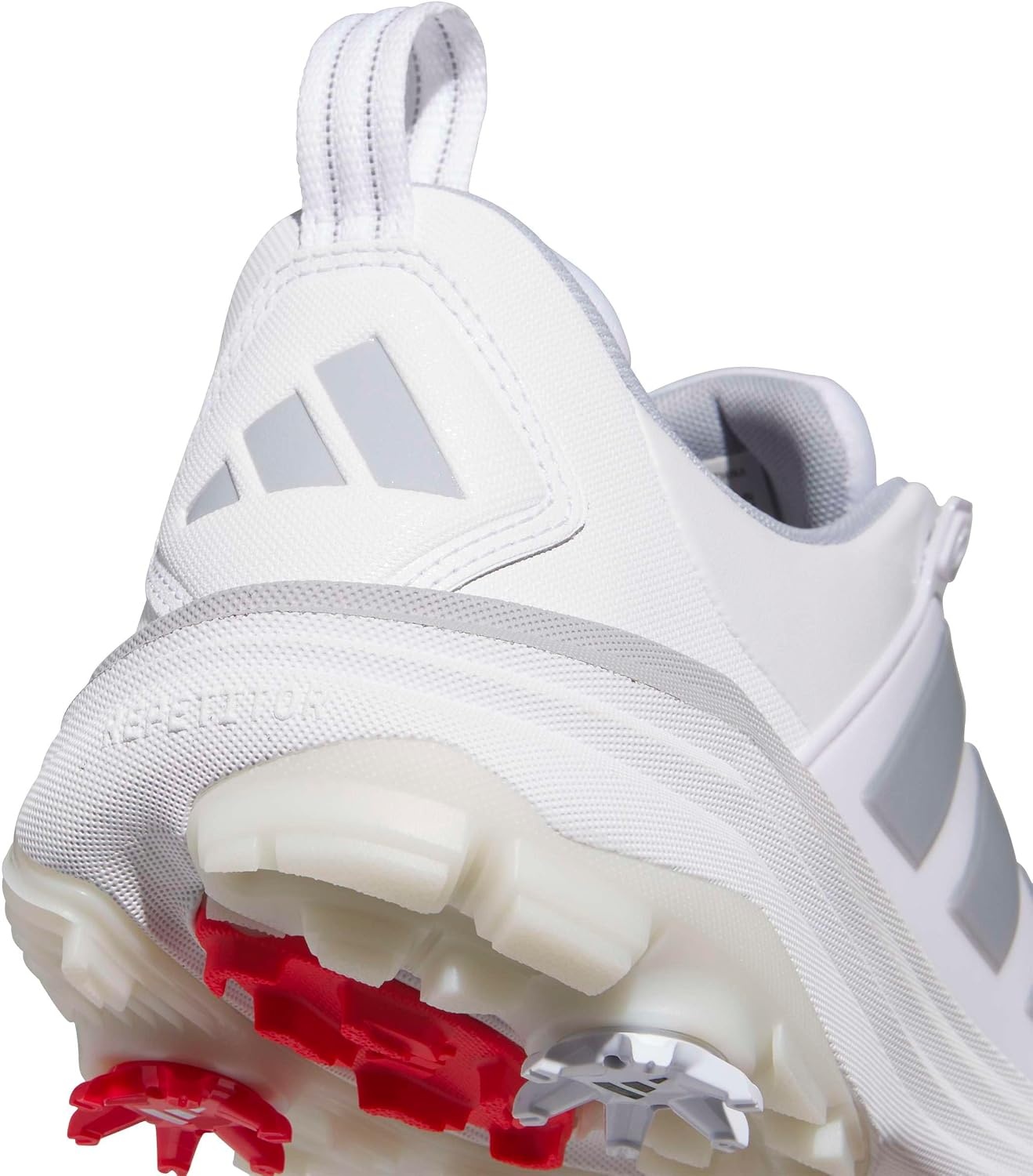 image:imageadidas Mens Adipower 26 Golf ShoesFtwr WhiteSilver MetHalo Silver