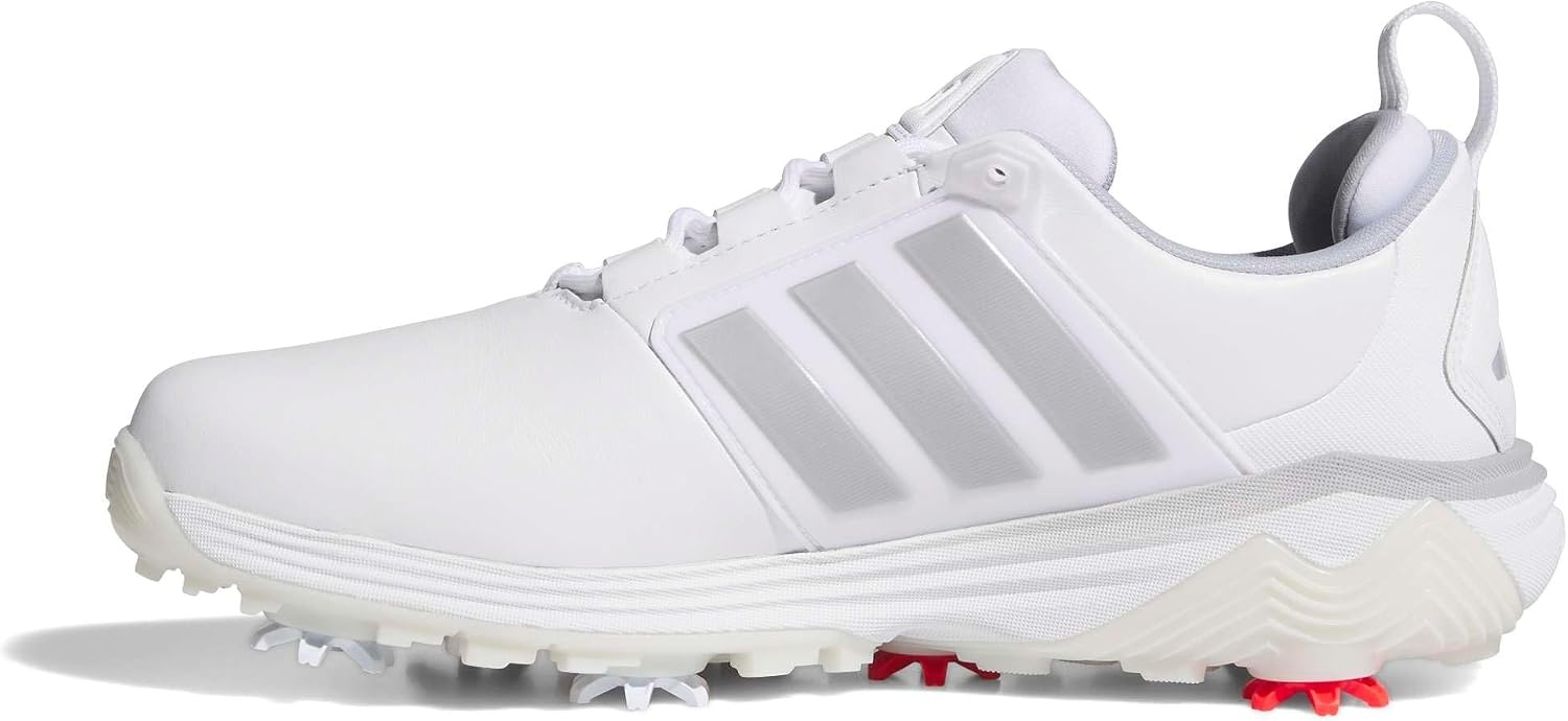 image:imageadidas Mens Adipower 26 Golf ShoesFtwr WhiteSilver MetHalo Silver