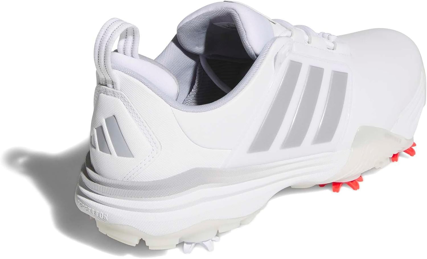 image:imageadidas Mens Adipower 26 Golf ShoesFtwr WhiteSilver MetHalo Silver