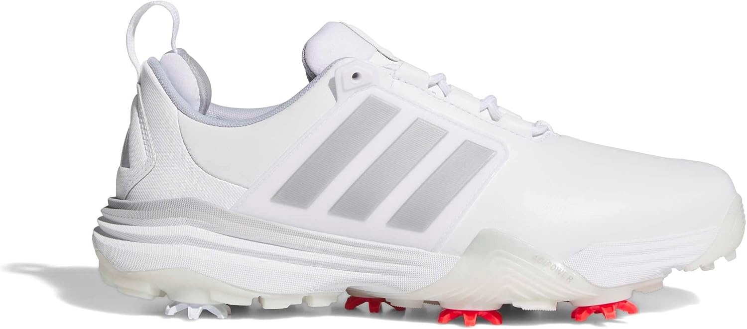 image:imageadidas Mens Adipower 26 Golf ShoesFtwr WhiteSilver MetHalo Silver