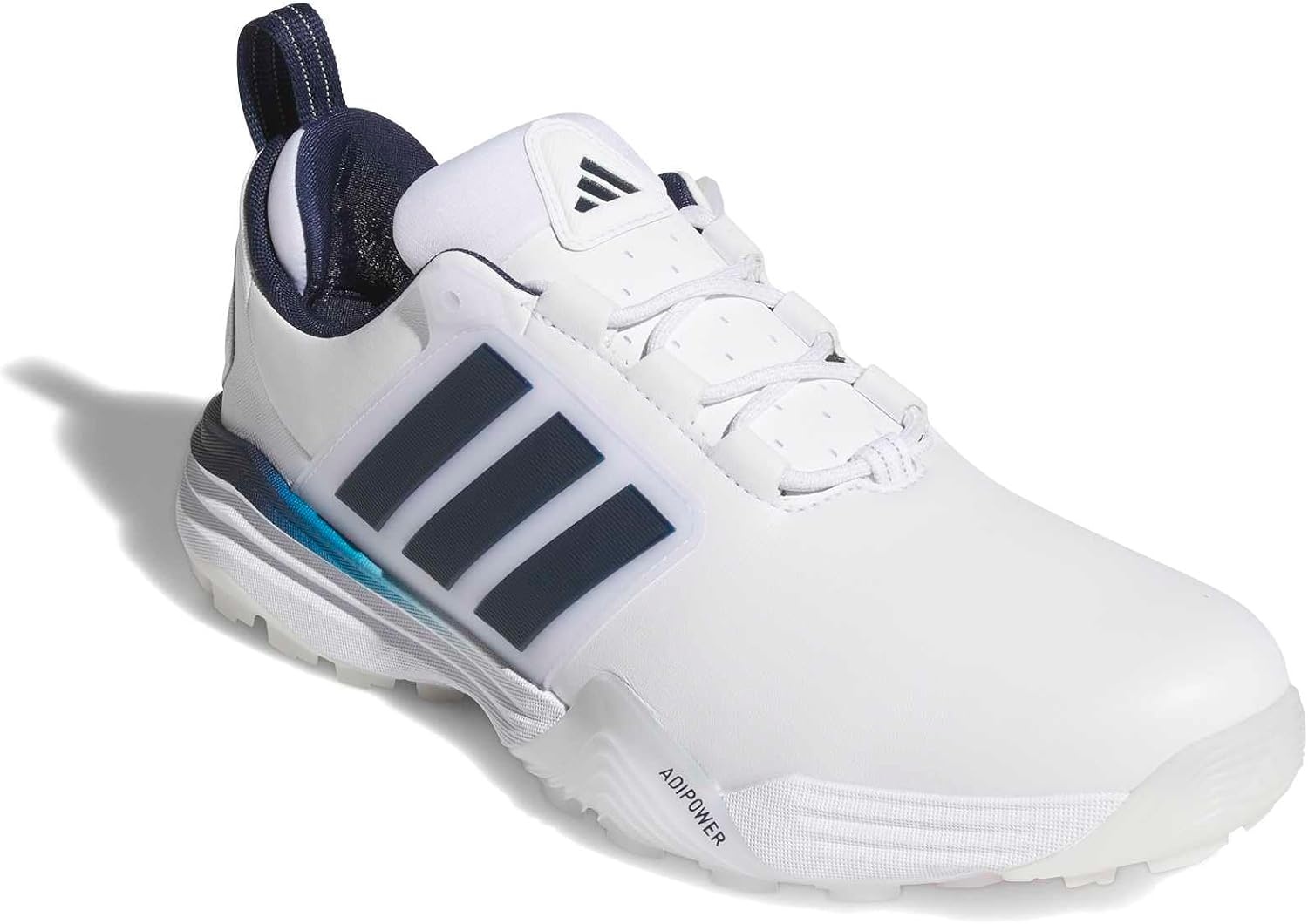 image:imageadidas Mens Adipower 26 Spikeless Golf ShoesFtwr WhiteCollegiate NavyLucid Orange