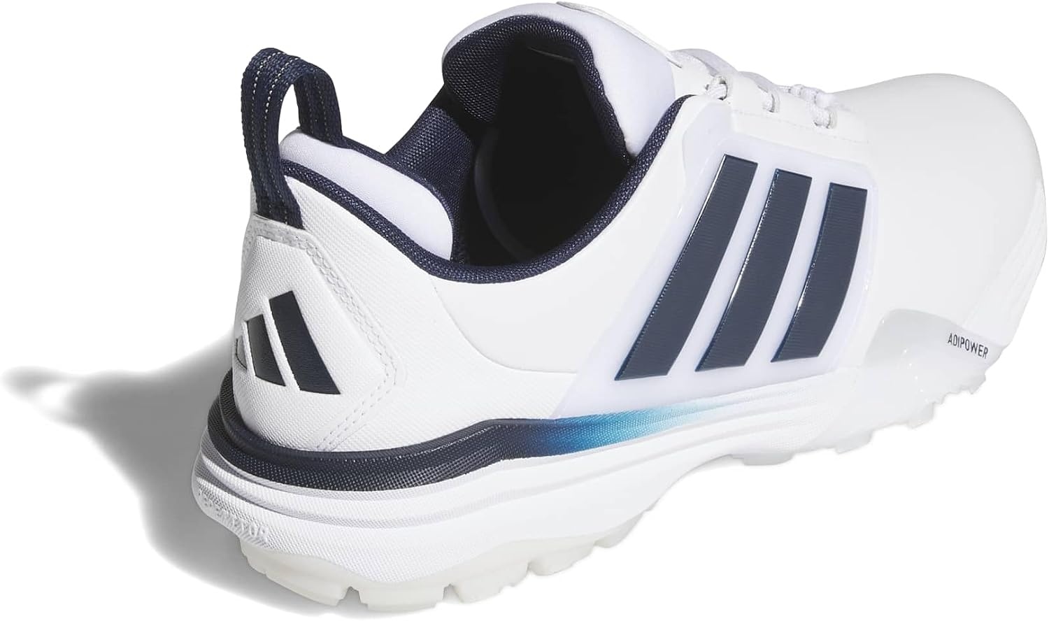image:imageadidas Mens Adipower 26 Spikeless Golf ShoesFtwr WhiteCollegiate NavyLucid Orange