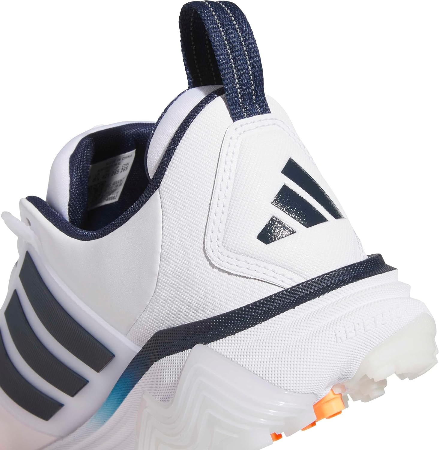 image:imageadidas Mens Adipower 26 Spikeless Golf ShoesFtwr WhiteCollegiate NavyLucid Orange