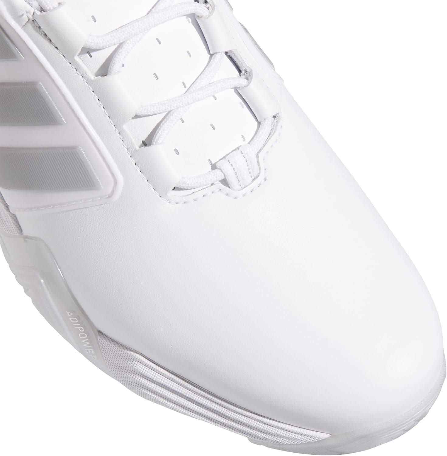 image:imageadidas Mens Adipower 26 Spikeless Golf ShoesFtwr WhiteSilver MetHalo Silver