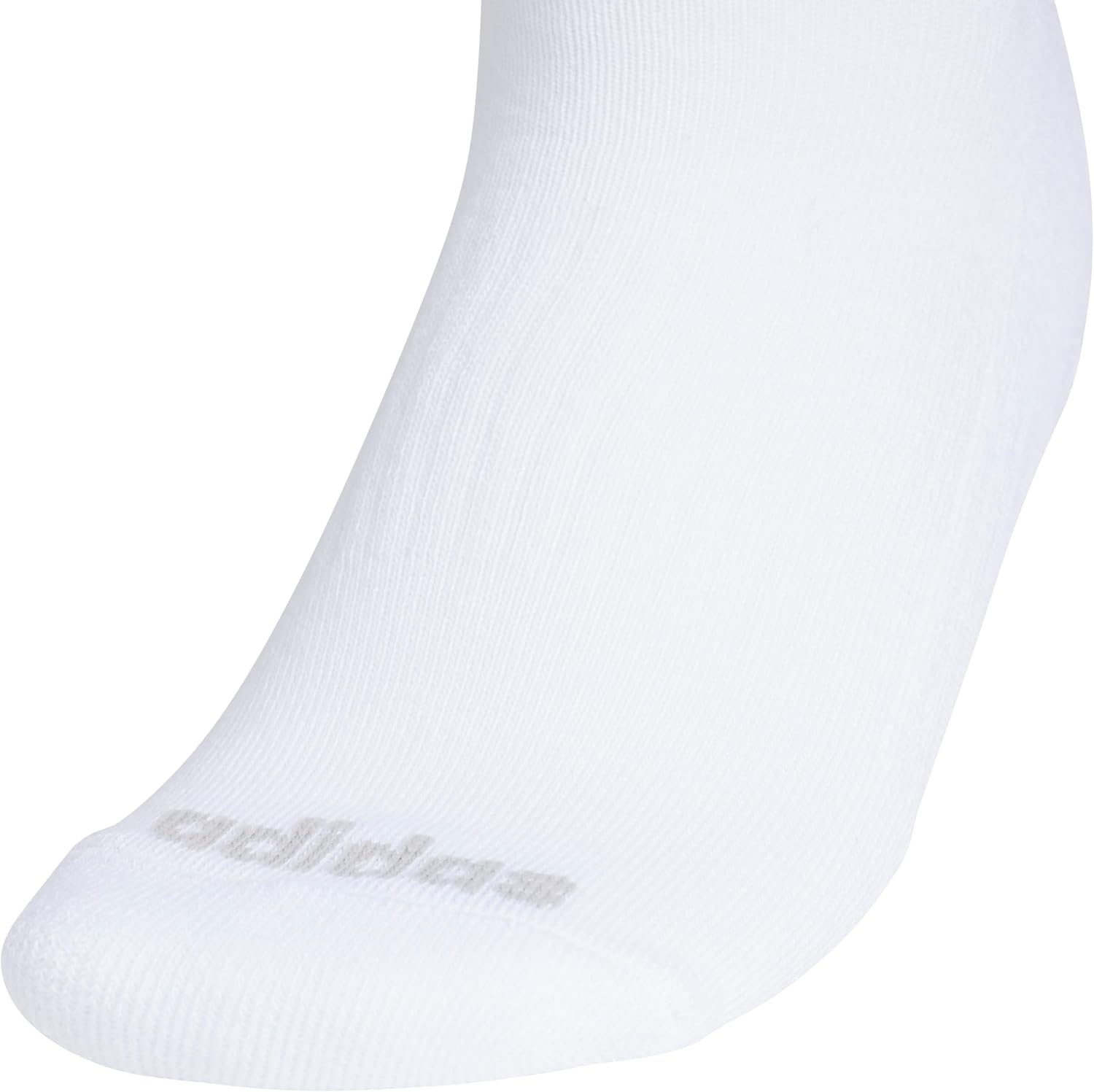 image:imageadidas Mens Cushioned High Quarter Socks 3 Pairs Durable amp ComfortableWhite40High Quarter