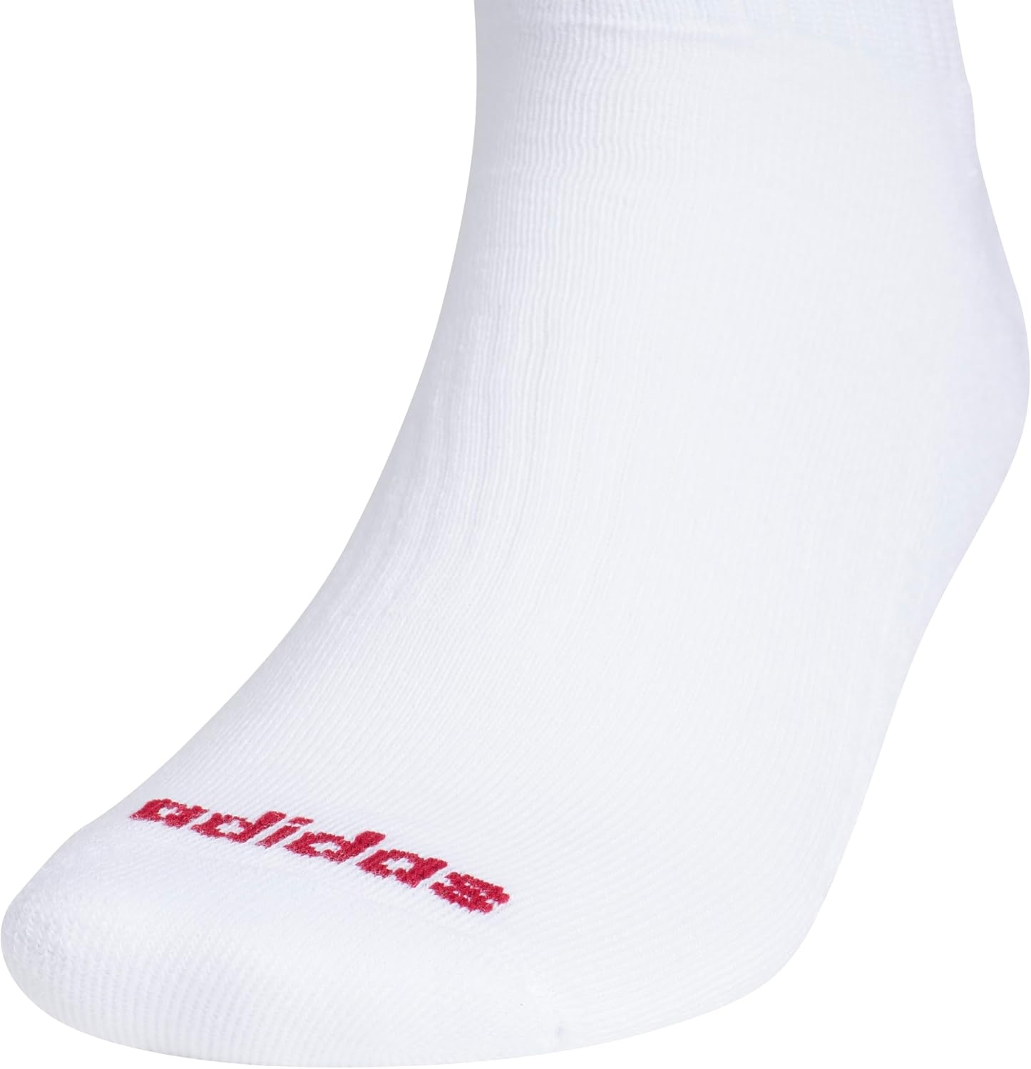 image:imageadidas Mens Cushioned High Quarter Socks 3 Pairs Durable amp ComfortableWhiteActive MaroonDark Blue40Crew