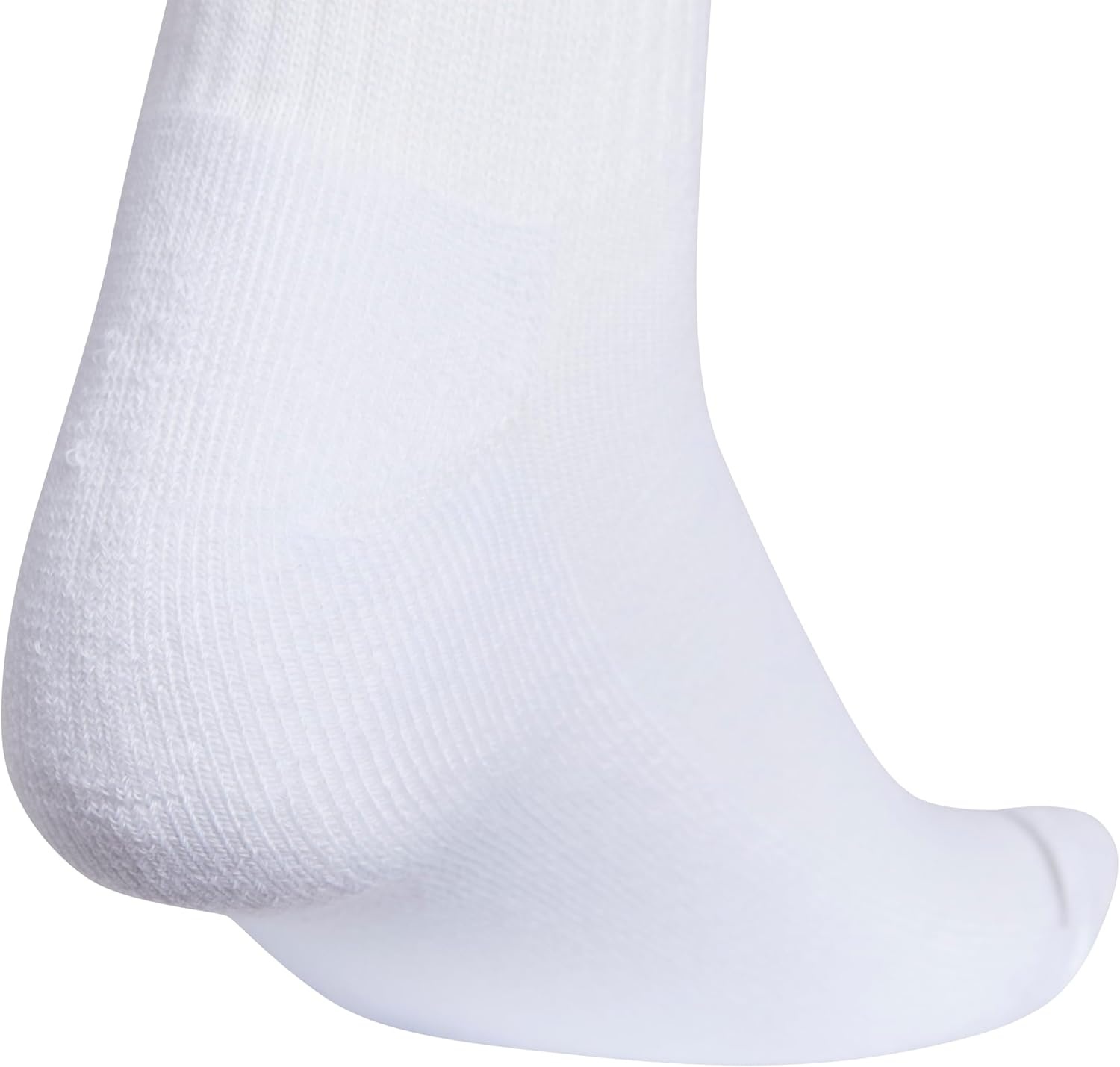 image:imageadidas Mens Cushioned High Quarter Socks 3 Pairs Durable amp ComfortableWhiteClear Onix Grey30High Quarter