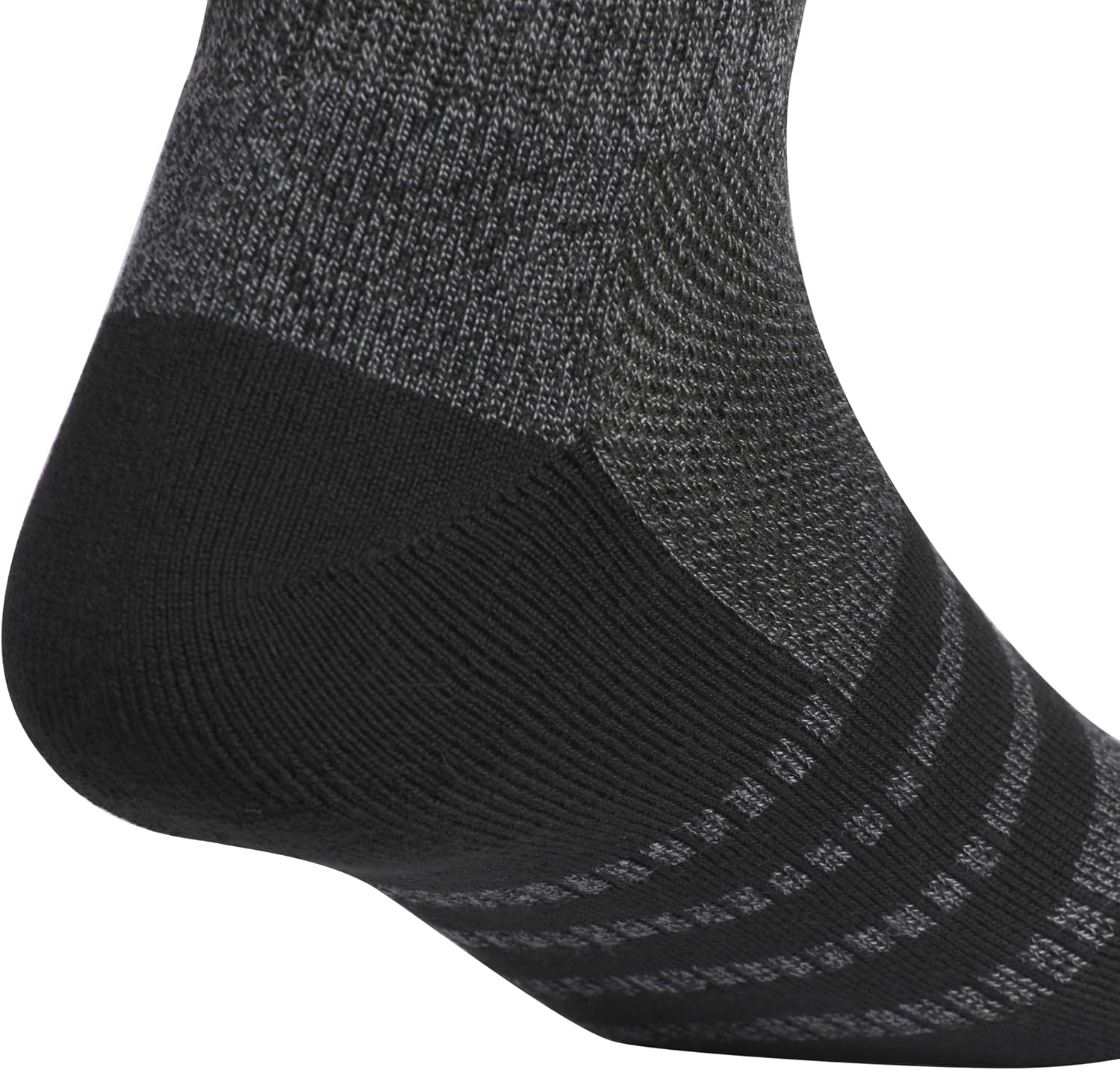 image:imageadidas Mens Cushioned X Socks 3 Pairs 3Pack Targeted Cushioning Arch Support Breathable MoistureWicking Reinforced Heel amp Toe AllDay ComfortBlackOnix GreyMidcrew3Crew